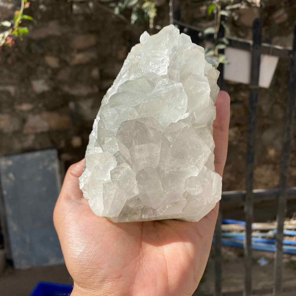 Himalayan Green Chlorite Quartz Cluster 989g
