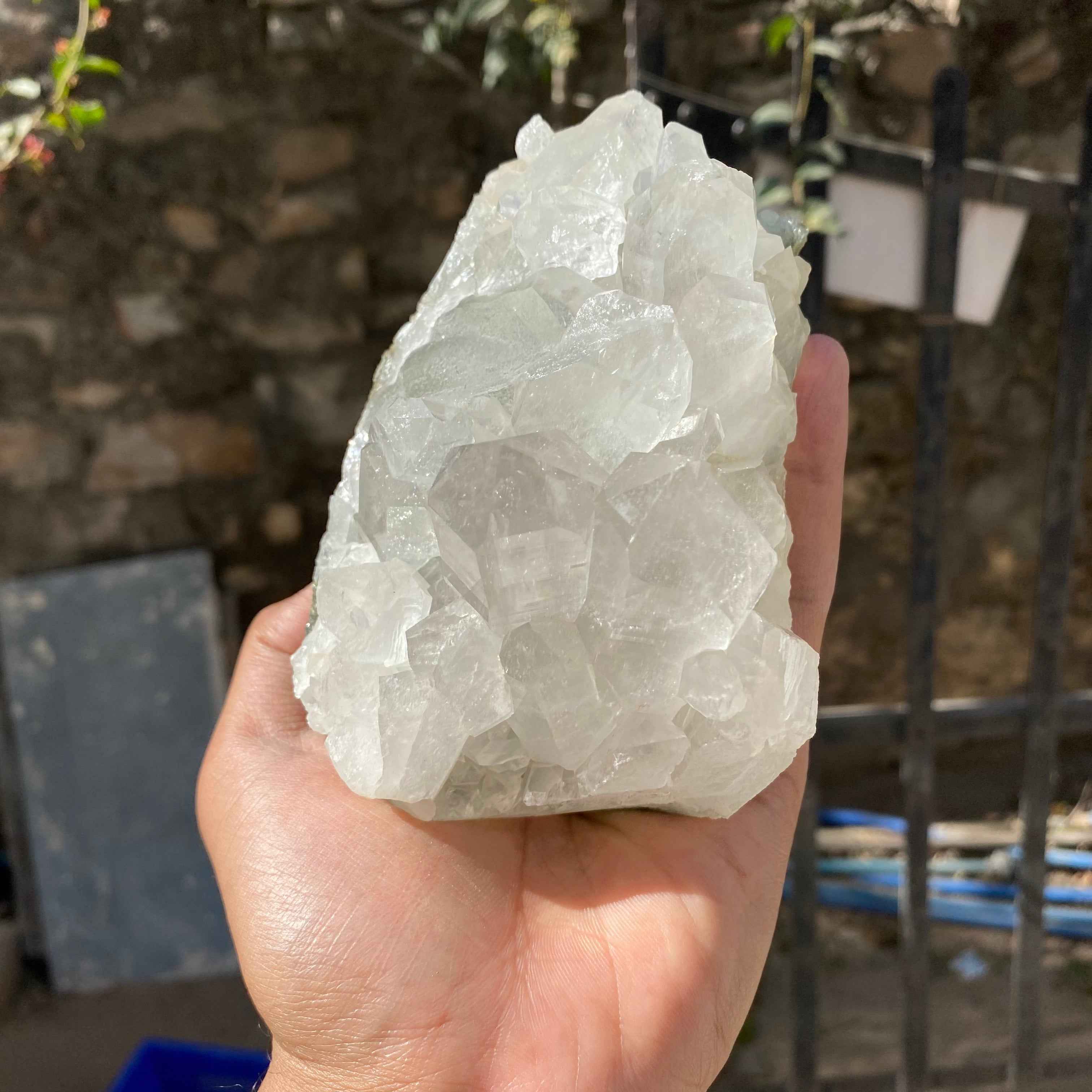 Himalayan Green Chlorite Quartz Cluster 989g