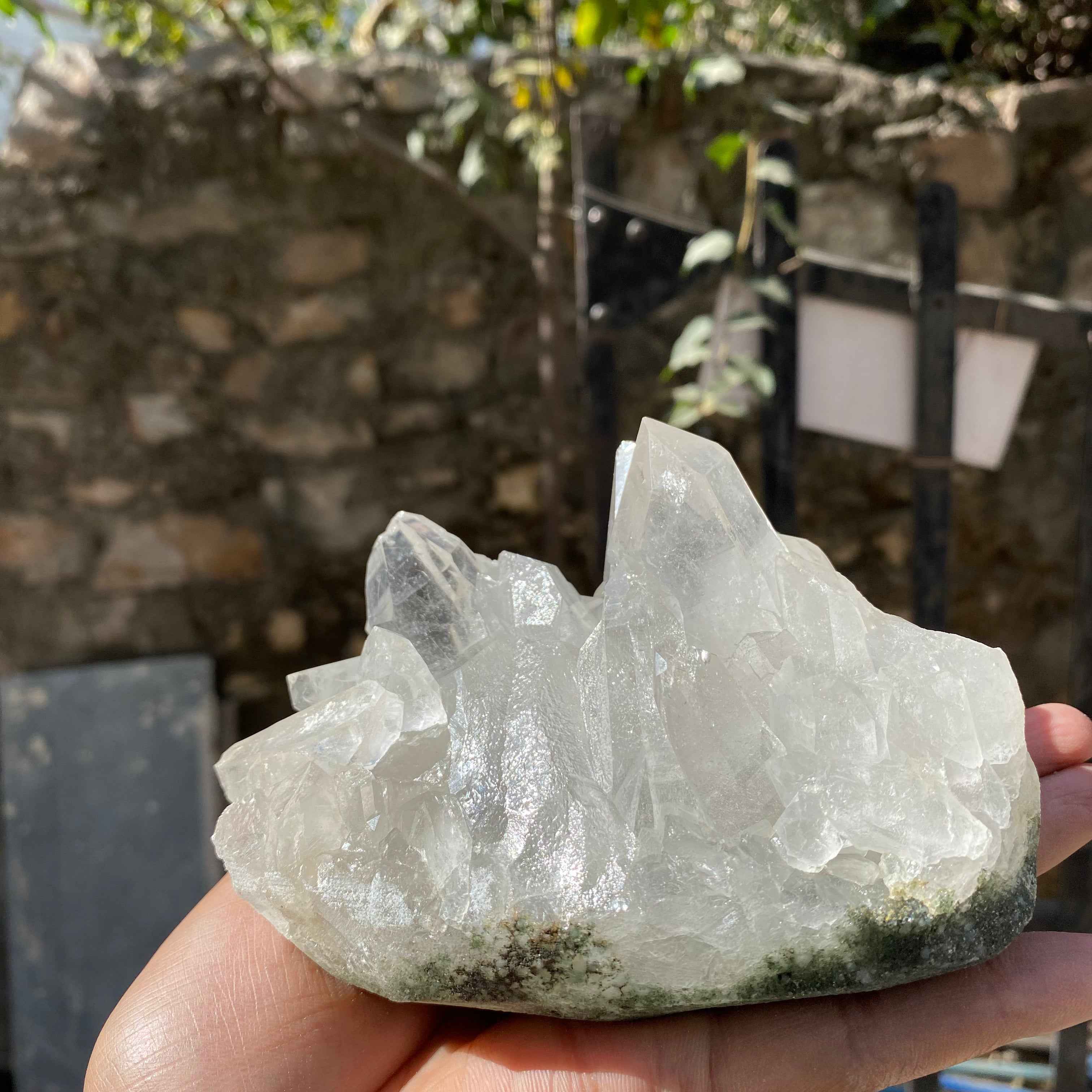 Himalayan Green Chlorite Quartz Cluster 989g
