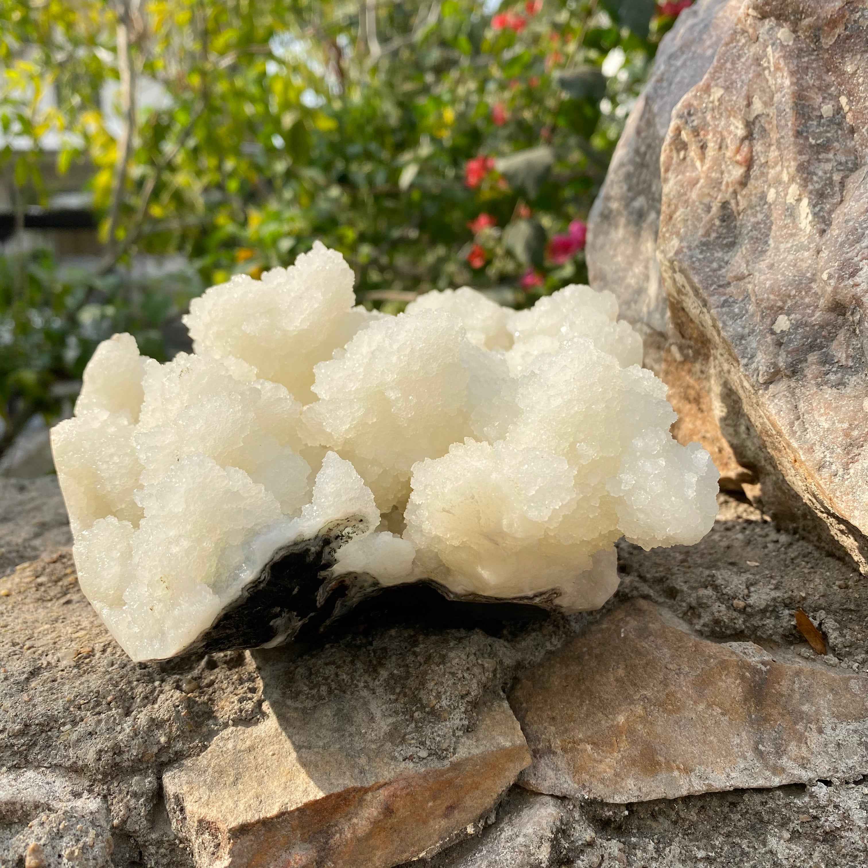 Natural Chalcedony Crystal Cluster 1655g
