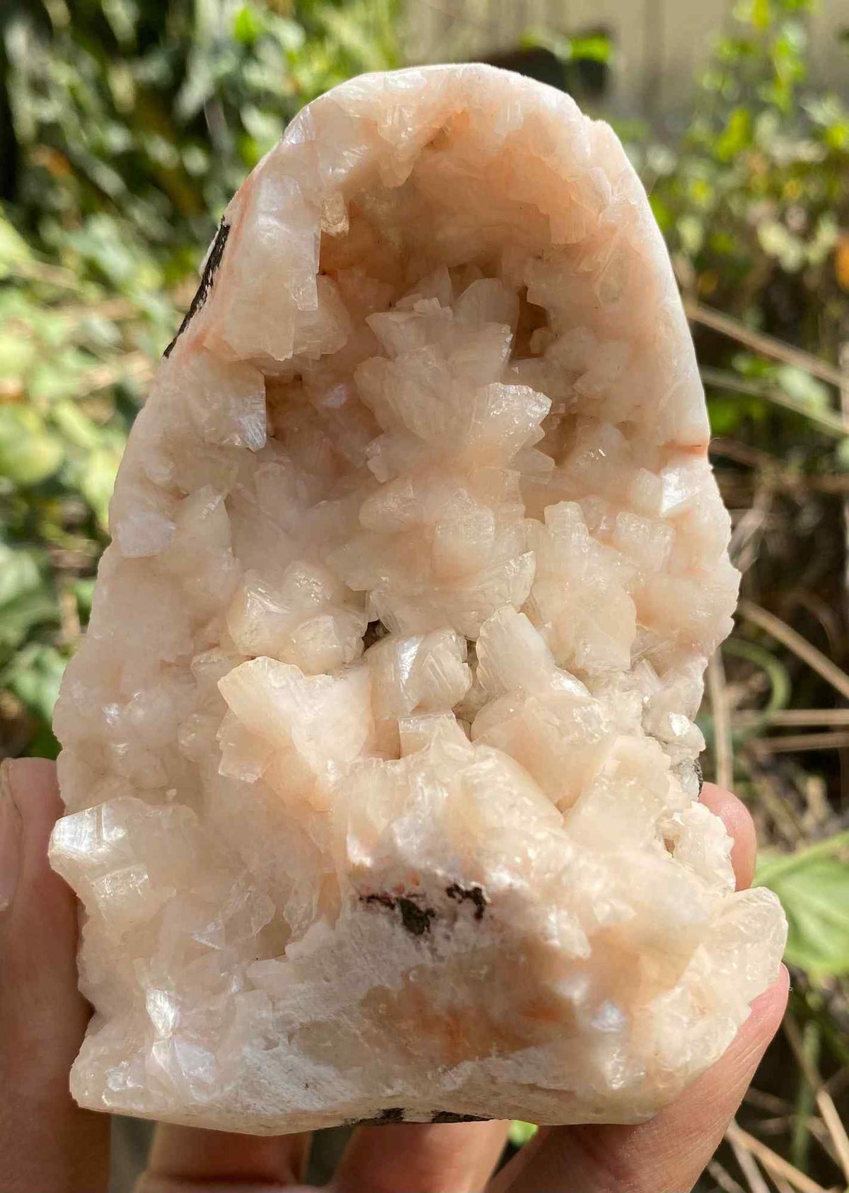 Stillbite Apophyllite Crystal Cluster 355g