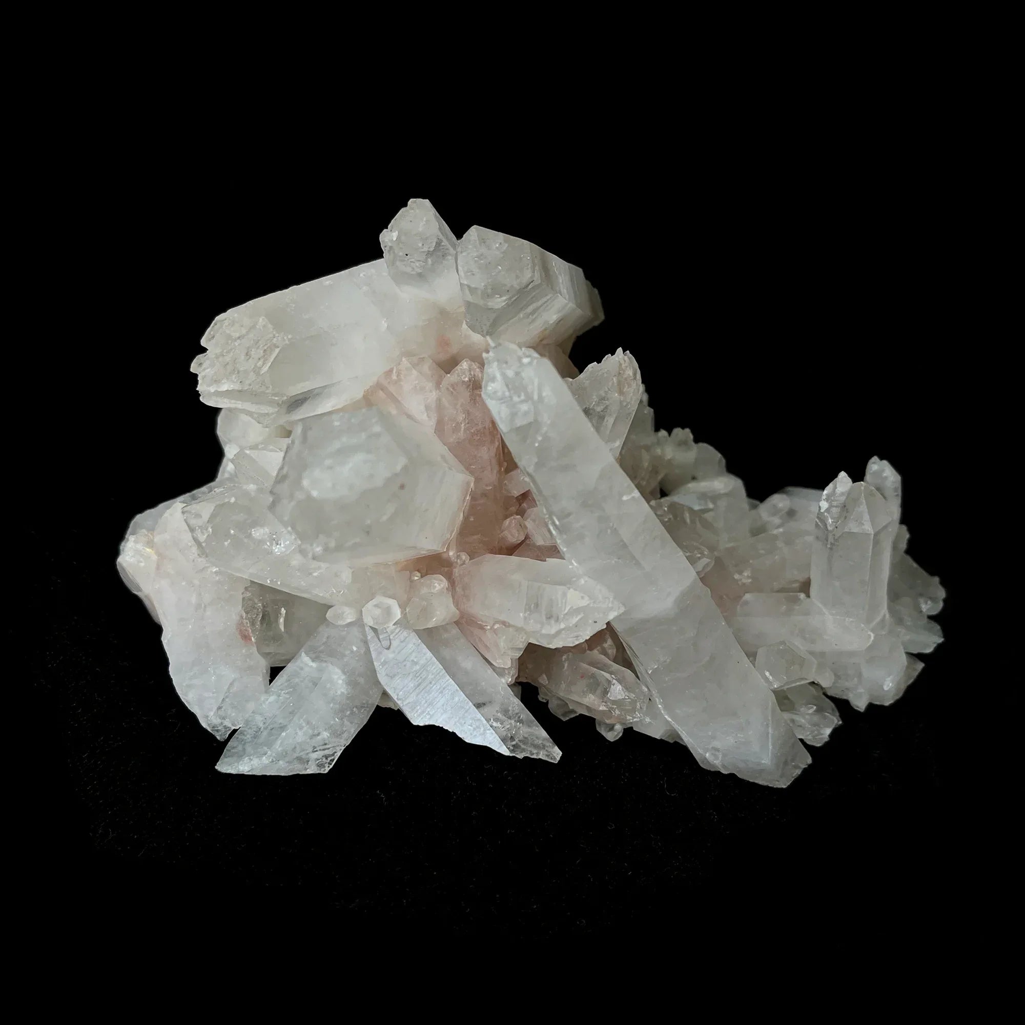Natural Himalayan Pink Quartz Cluster 560g – Healing Crystal Himalayan Quartz