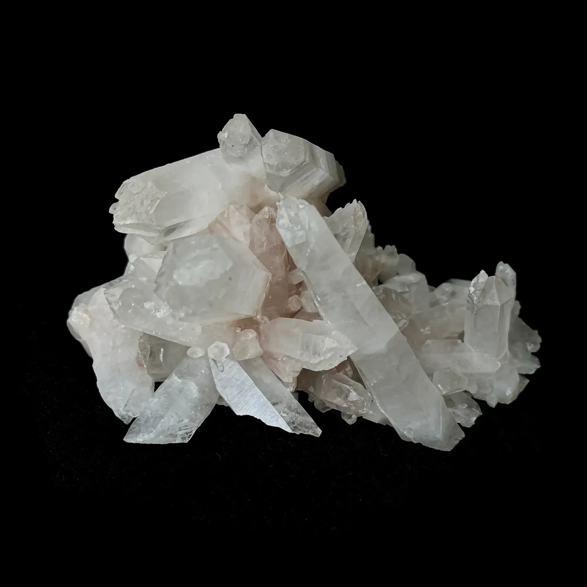 Natural Himalayan Pink Quartz Cluster 560g – Healing Crystal Himalayan Quartz