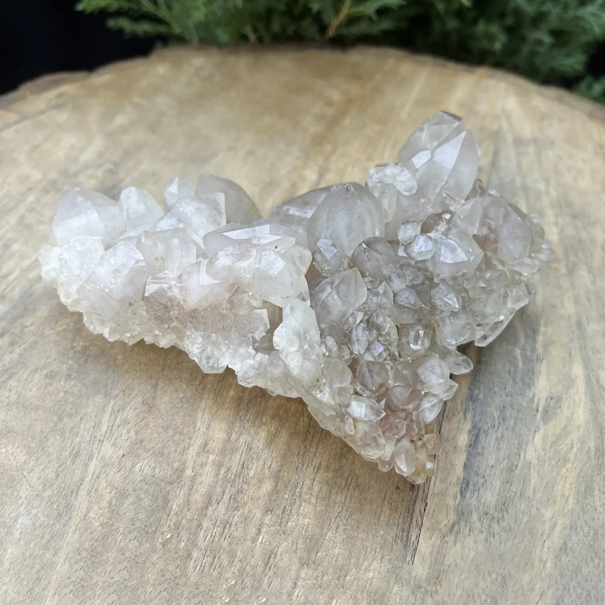 Natural Himalayan Pink Quartz Cluster 270g – Healing Crystal Himalayan Quartz