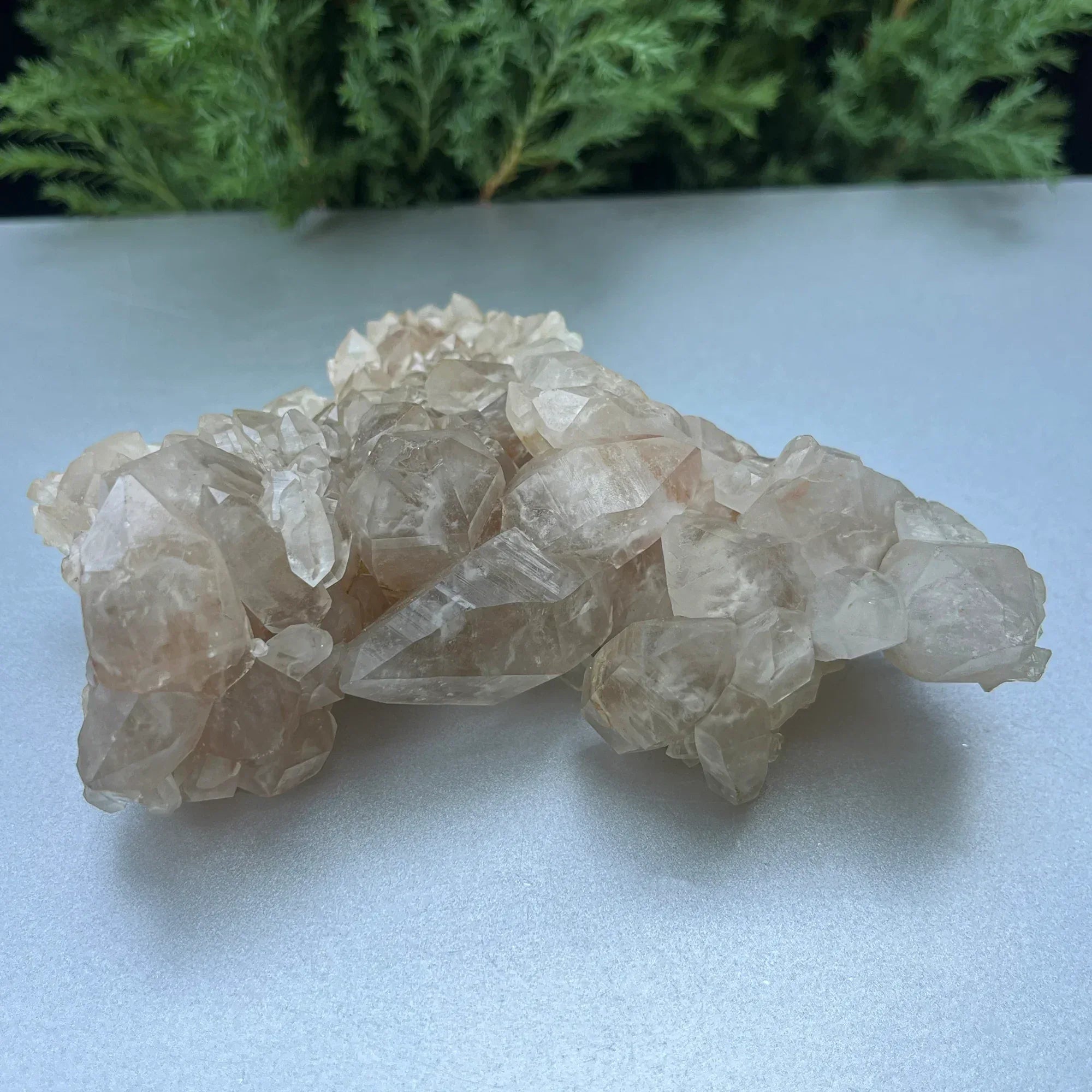 Natural Himalayan Pink Quartz Cluster 270g – Healing Crystal Himalayan Quartz