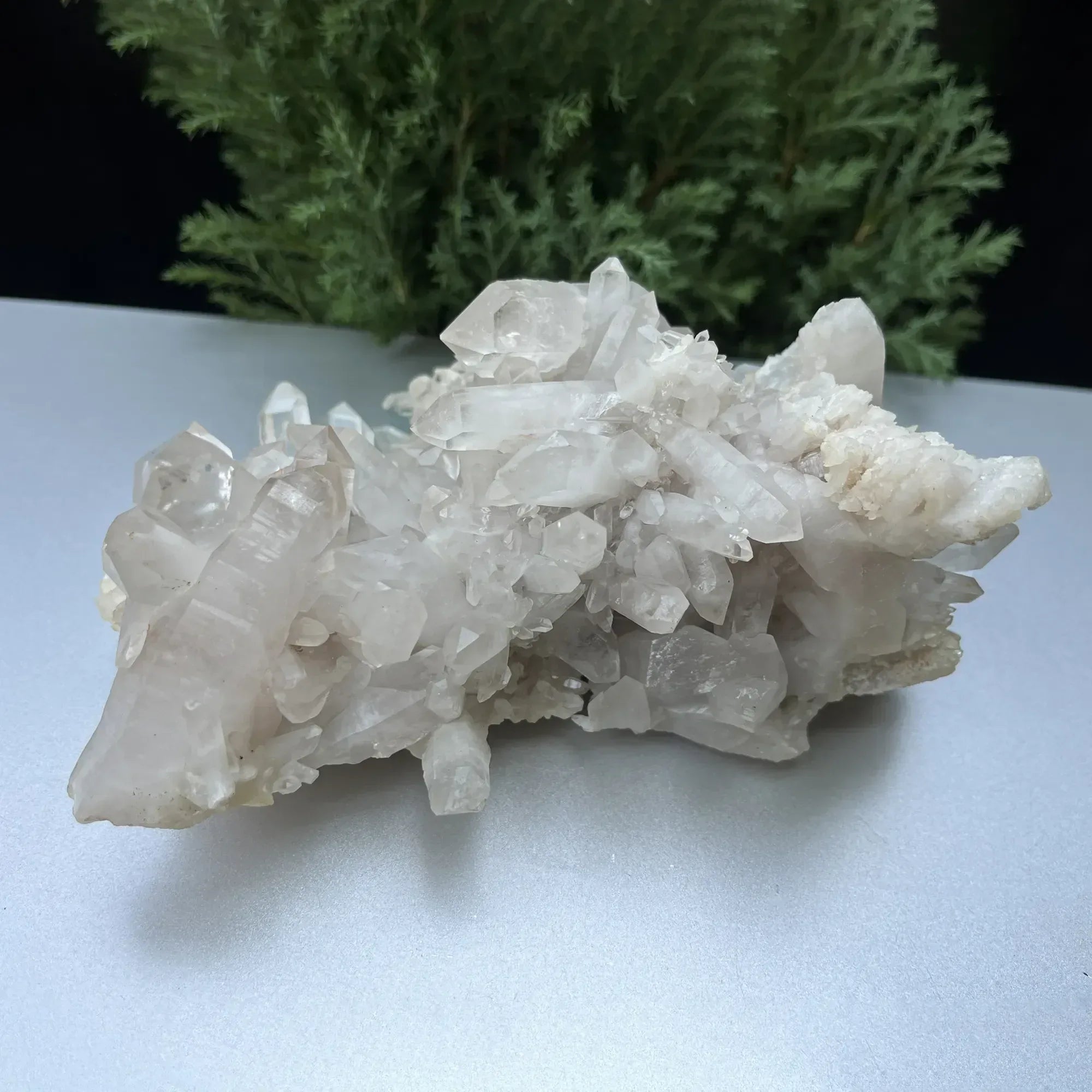 Natural Himalayan White Quartz Cluster 770g – Healing Crystal Himalayan Quartz