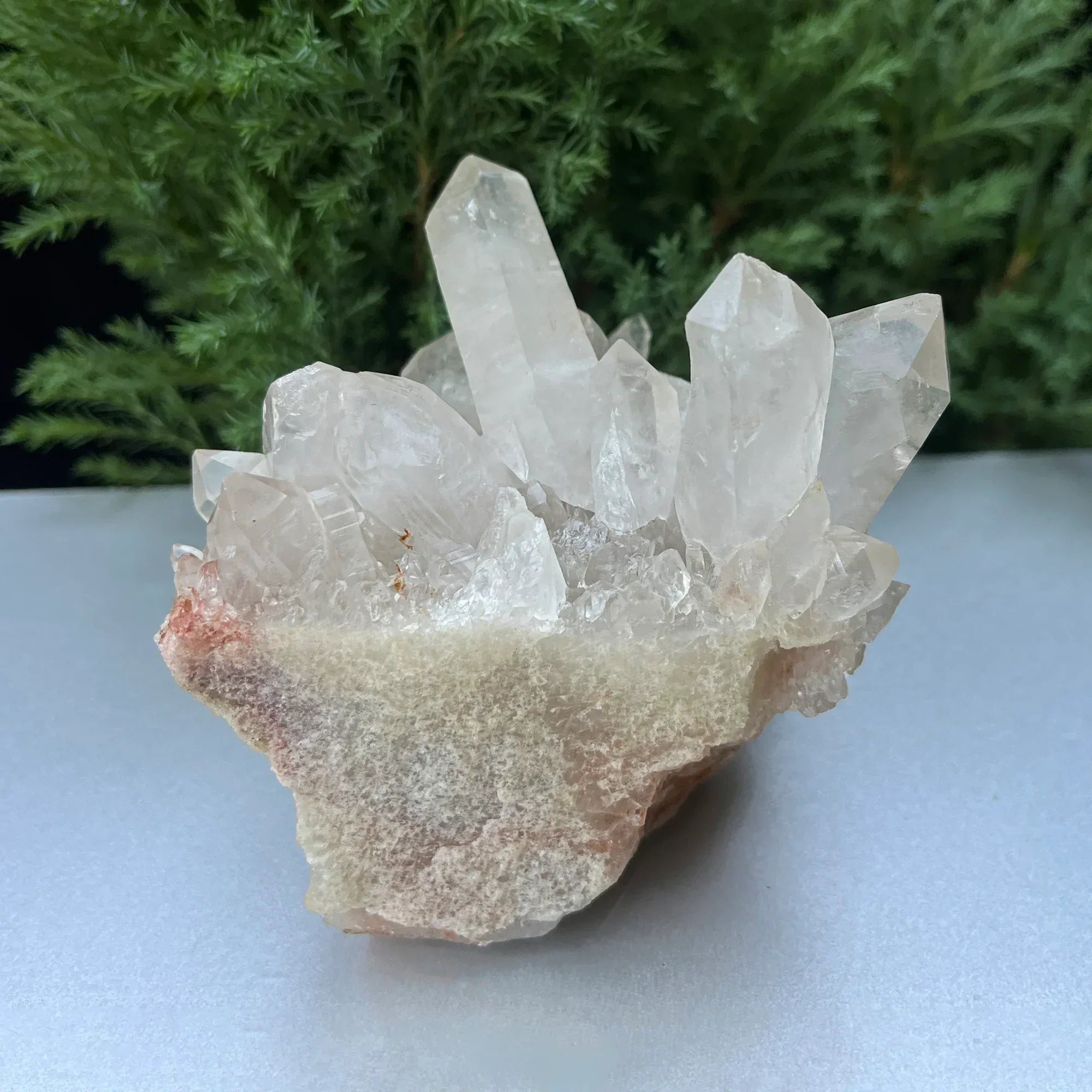 Natural Himalayan White Quartz Cluster 410g – Healing Crystal Himalayan Quartz