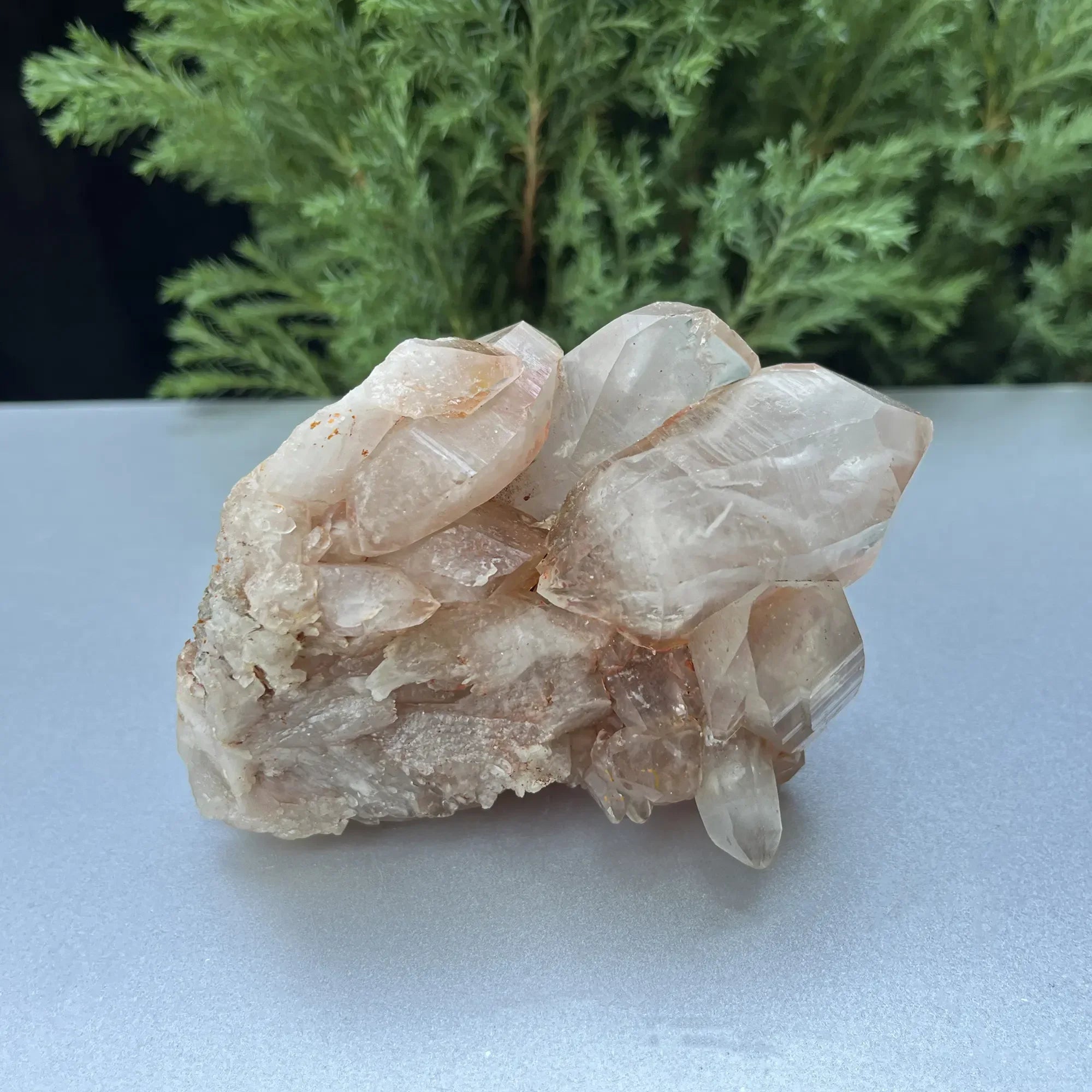 Natural Himalayan Pink Quartz Cluster 325g – Healing Crystal Himalayan Quartz