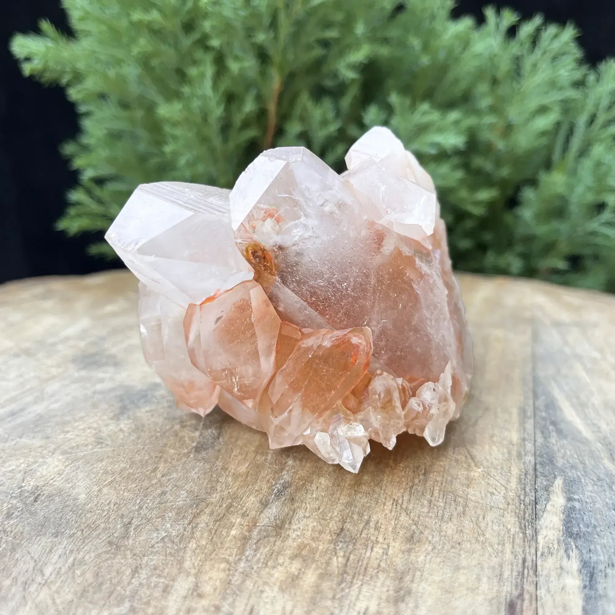 Natural Himalayan Pink Quartz Cluster 325g – Healing Crystal Himalayan Quartz
