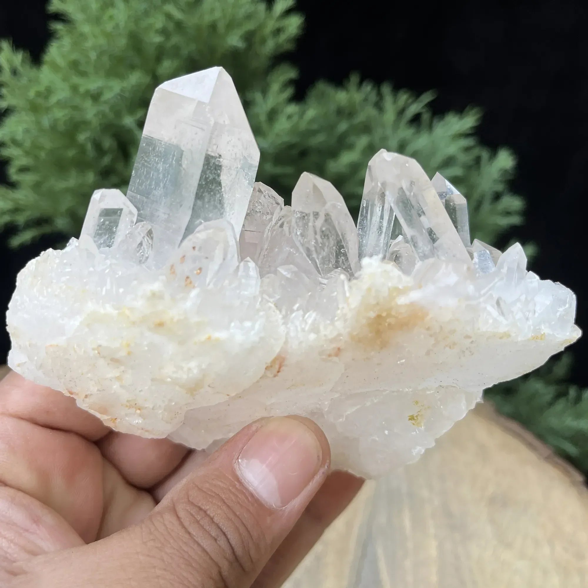 Natural Himalayan White Quartz Cluster 300g – Healing Crystal Himalayan Quartz