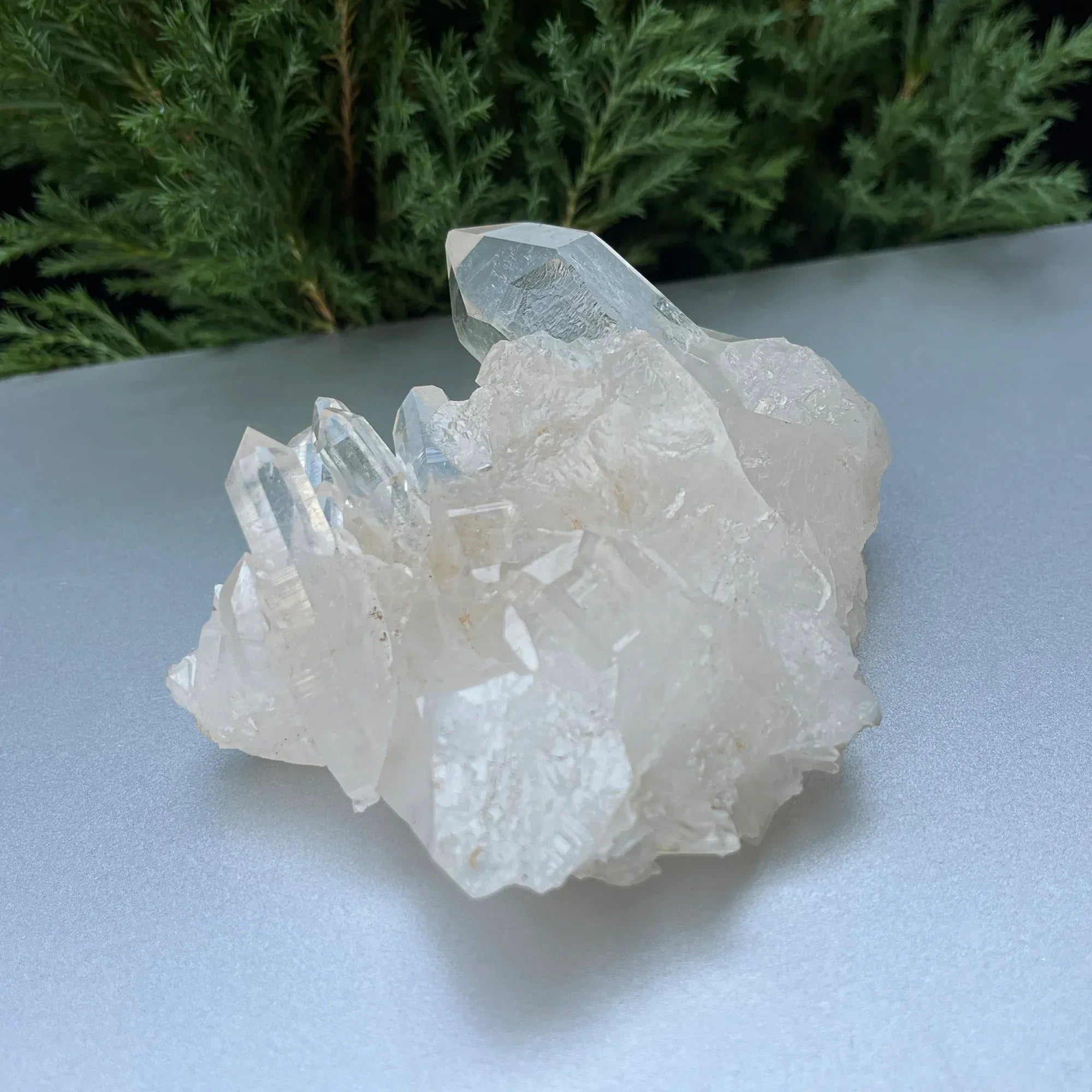 Natural Himalayan White Quartz Cluster 300g – Healing Crystal Himalayan Quartz