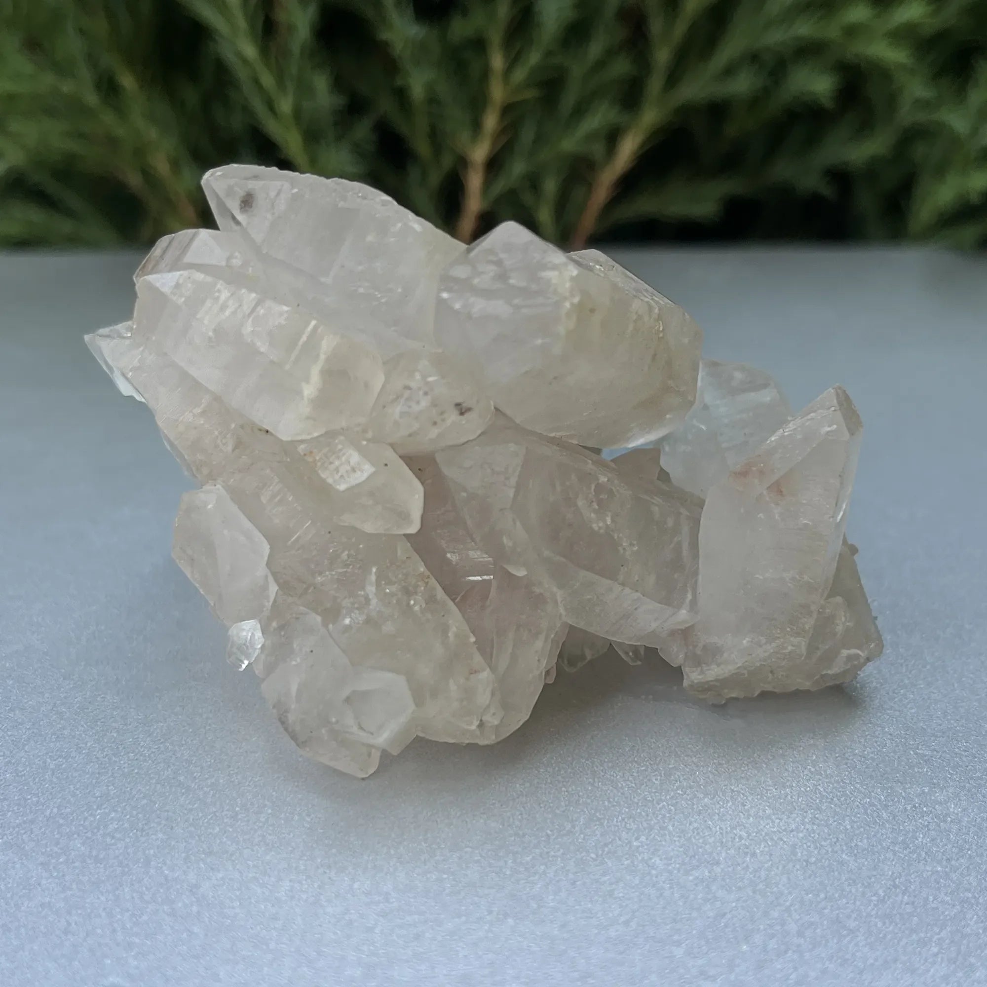 Natural Himalayan White + Pink Quartz Cluster 90g – Healing Crystal WHQ-079 - Himalya Quartz