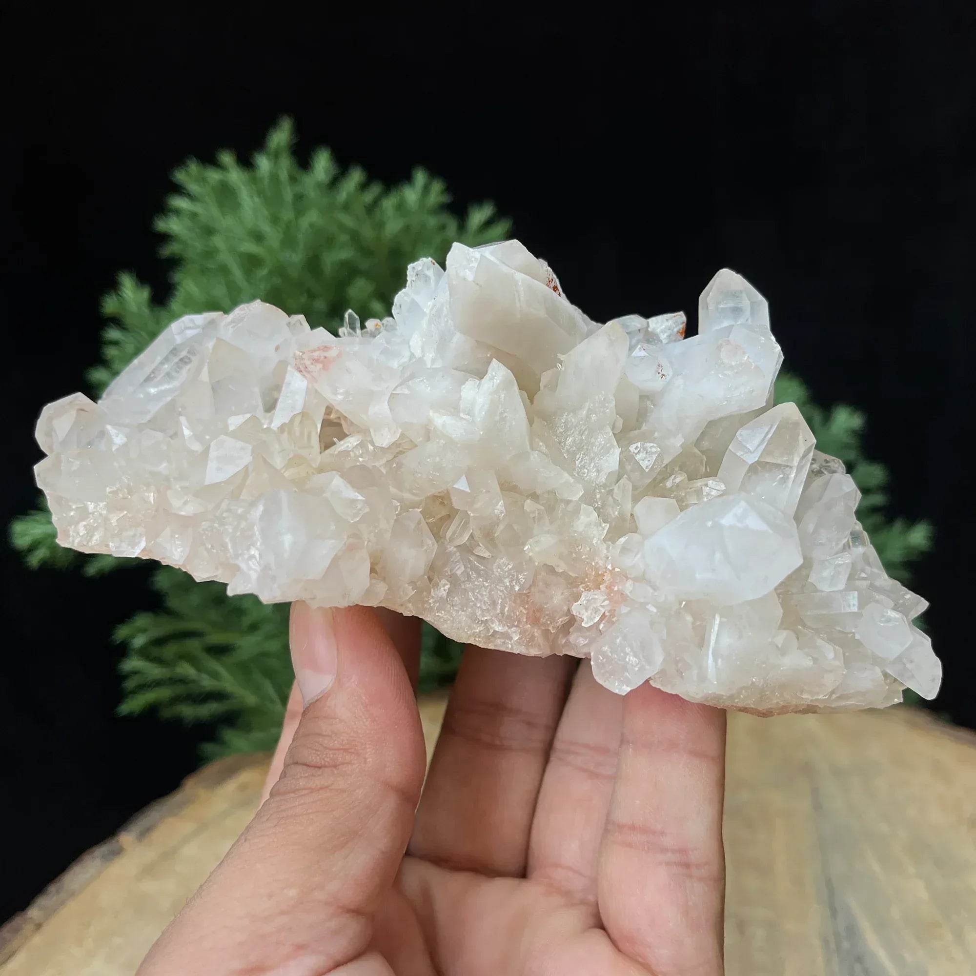 Natural Himalayan White Quartz Cluster 380g Himalayan Quartz