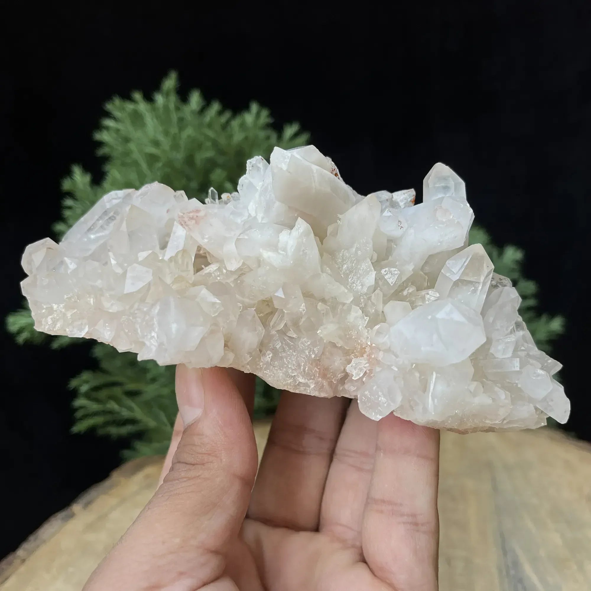Natural Himalayan White Quartz Cluster 380g Himalayan Quartz