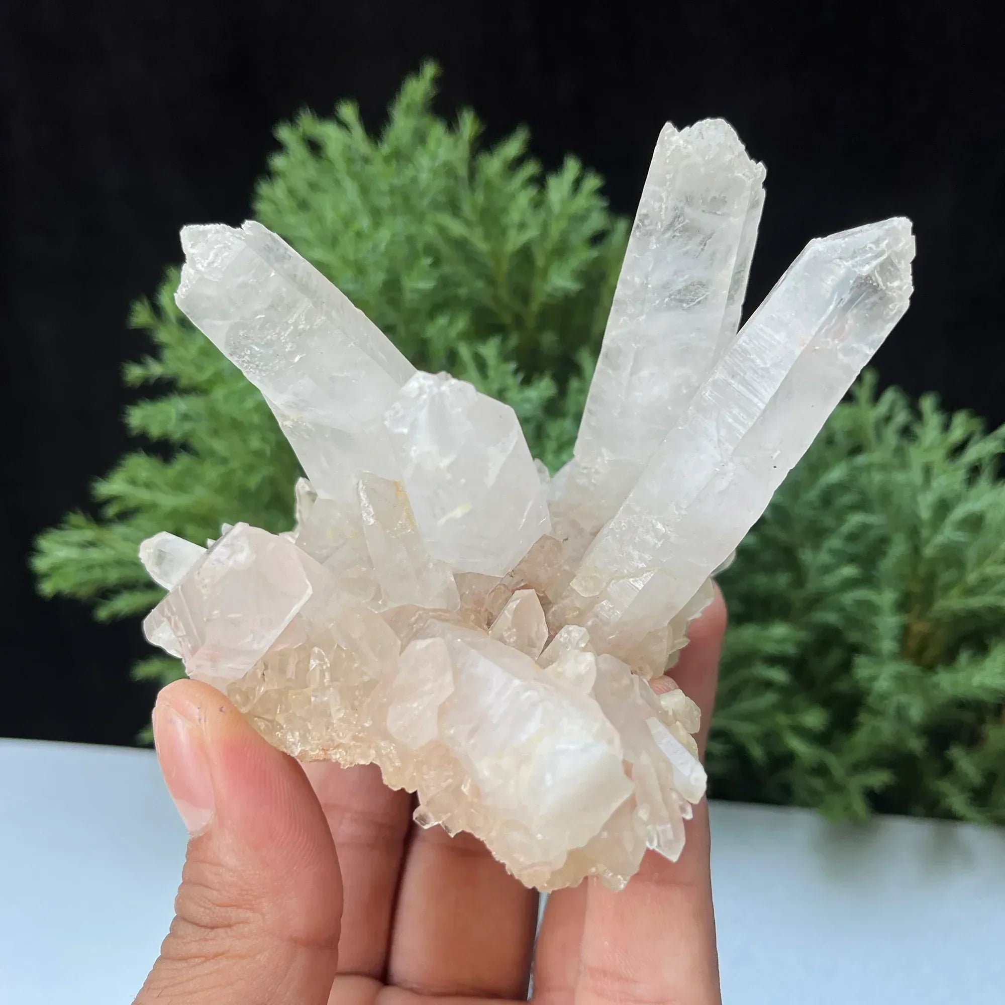 Natural Himalayan White Quartz Cluster 230g Himalayan Quartz