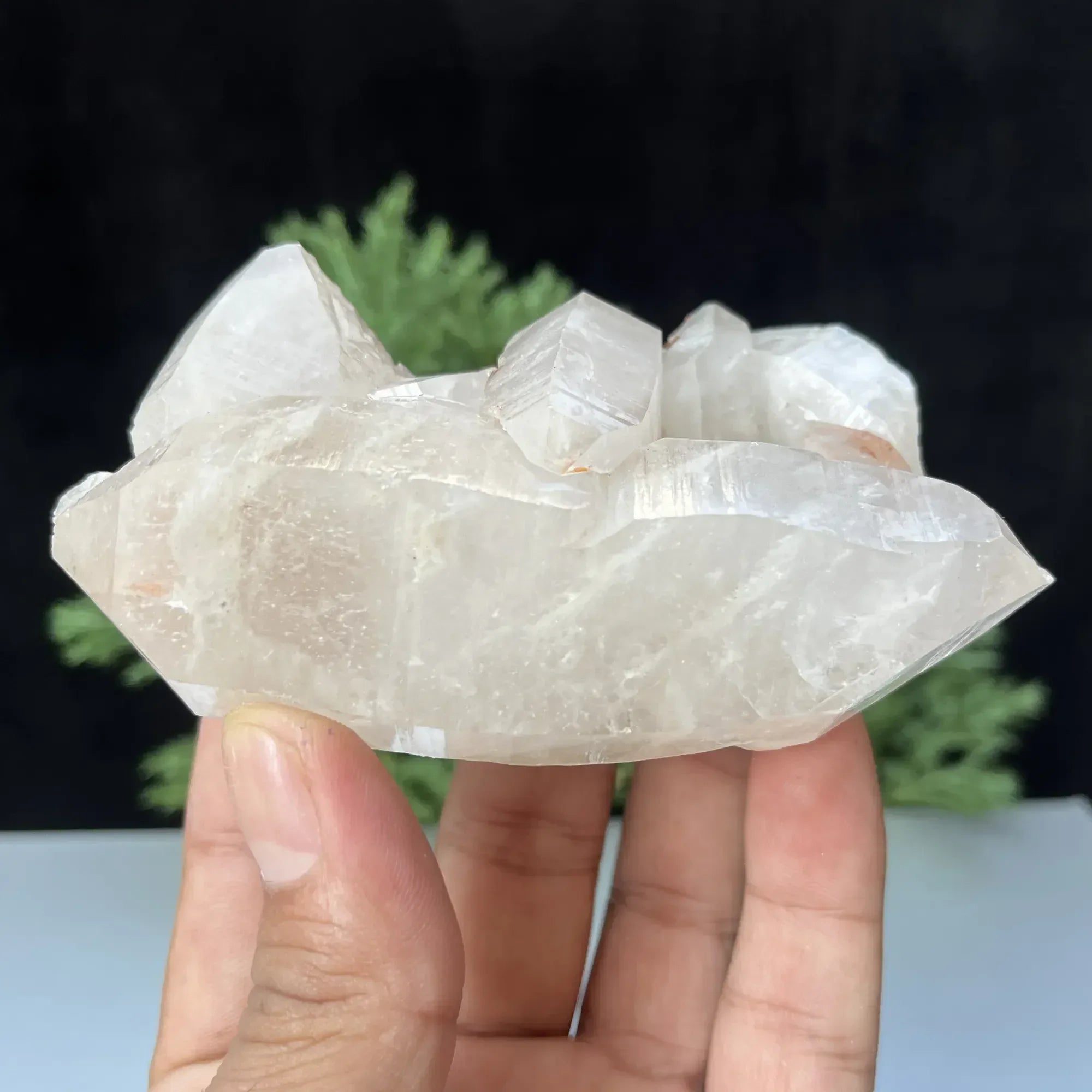 Natural Himalayan White Quartz Cluster 255g Himalayan Quartz