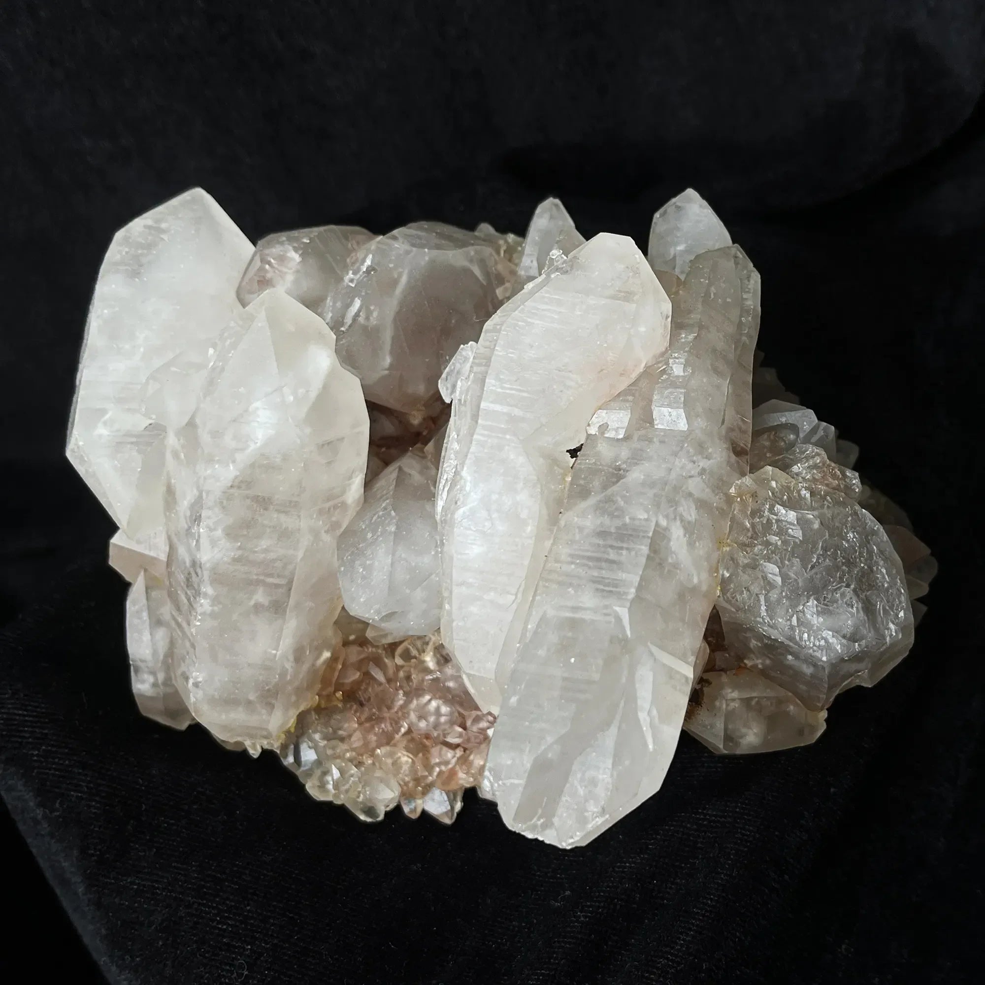 Natural Himalayan Pink Quartz Cluster 970g Himalayan Quartz
