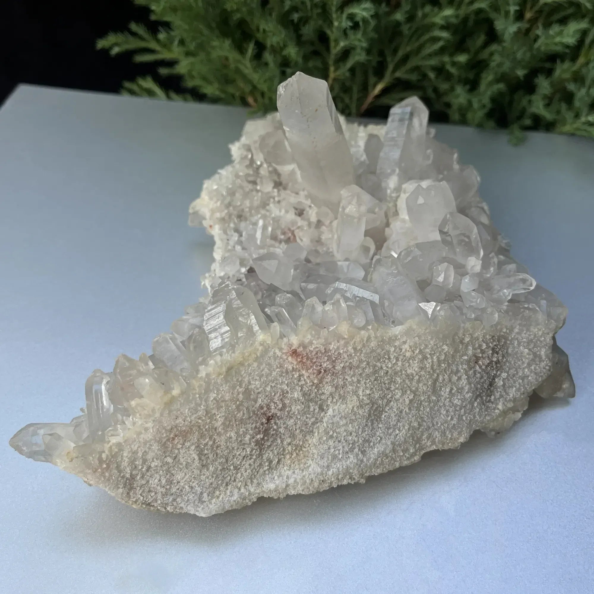 Natural Himalayan White Quartz Cluster 590g Himalayan Quartz