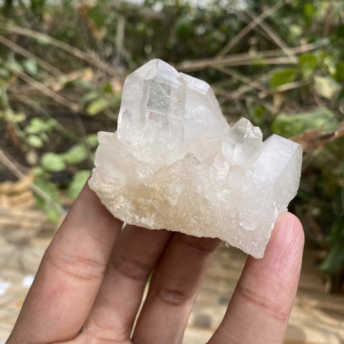 Pink Quartz 75g Himalayan Natural Cluster Mineral Display Specimen