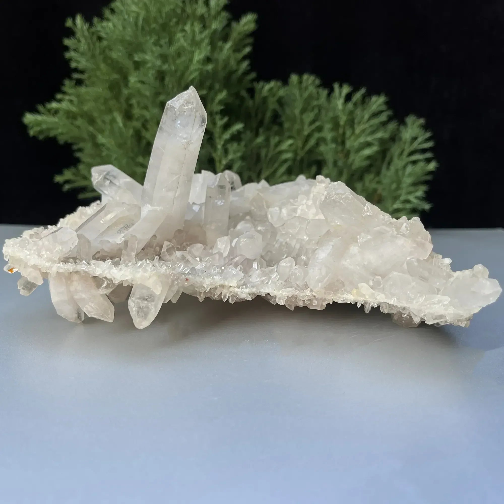 Natural Himalayan White Quartz Cluster 590g Himalayan Quartz