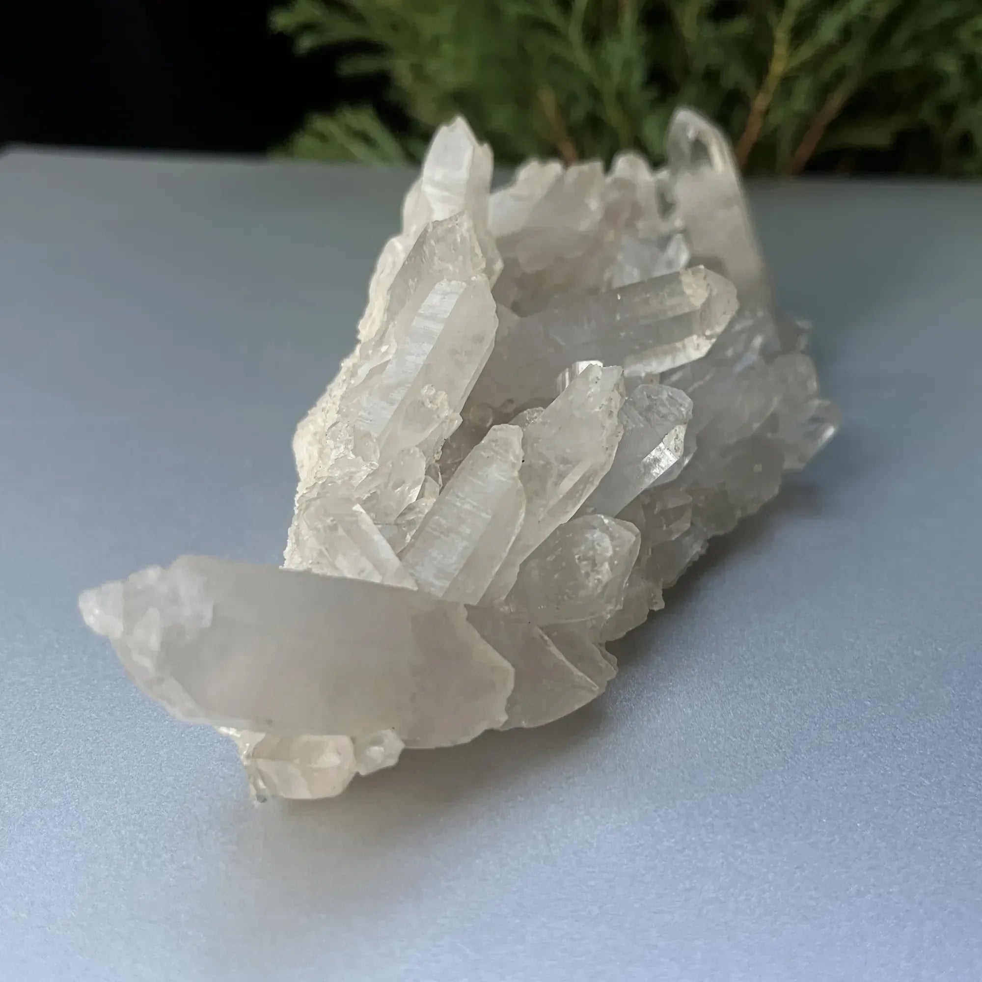 Natural Himalayan White Quartz Cluster 270g Himalayan Quartz