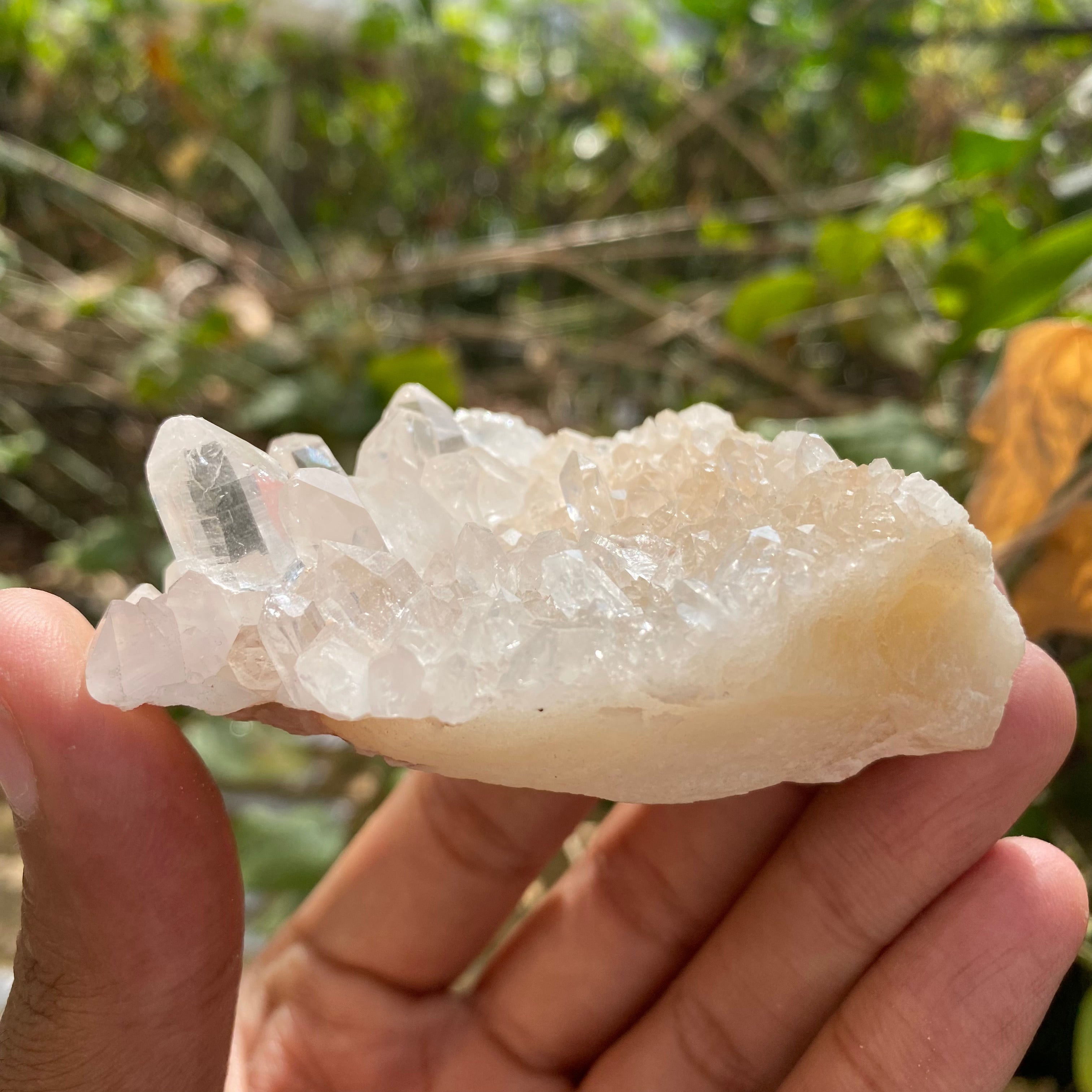 Pink Premium Himalayan Quartz Crystal Cluster Raw Healing Decor Collector Piece