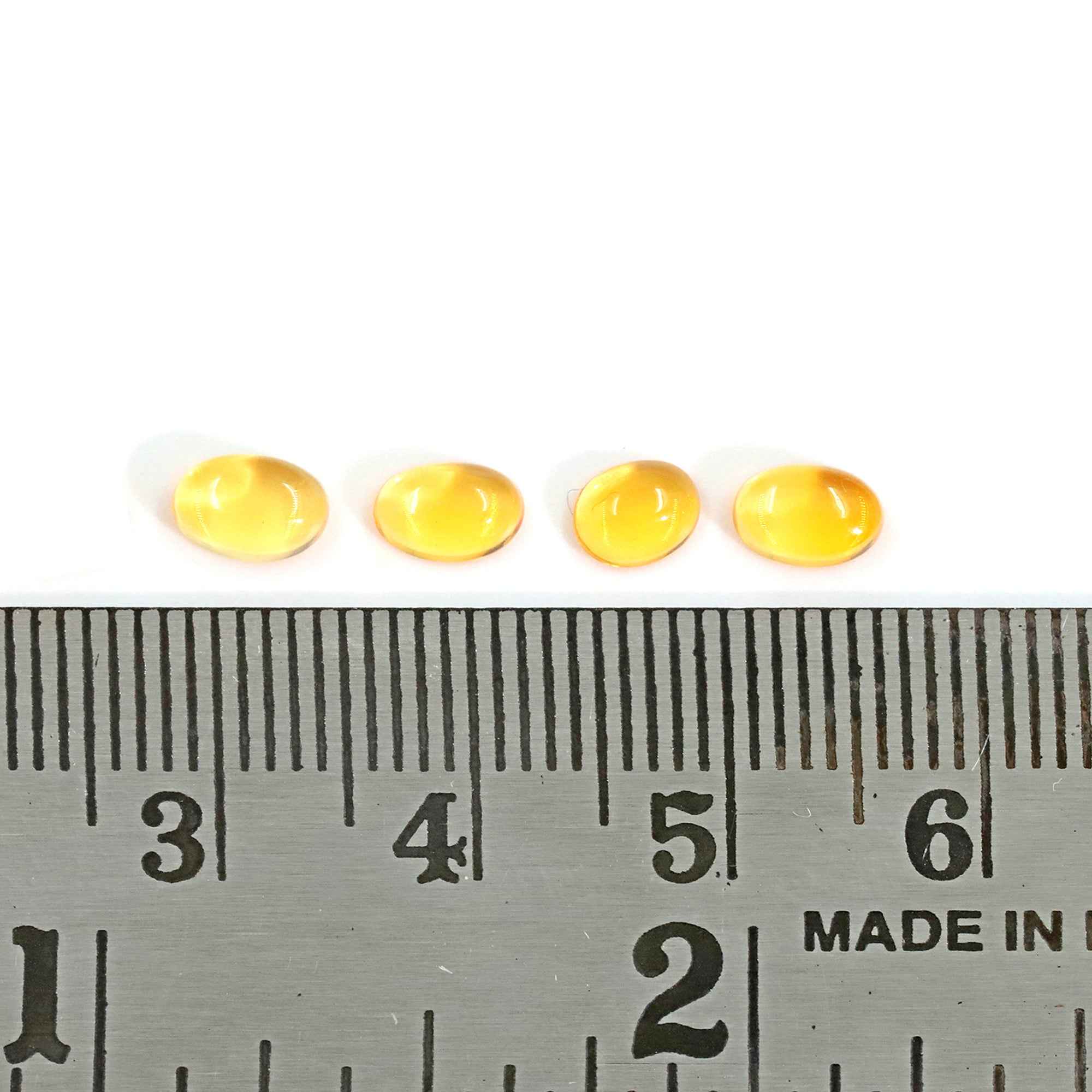 Natural Mexican Opal 3x5mm Oval Cabochon Loose Gemstone for Custom Rings, Earrings, Pendants & Jewelry Design