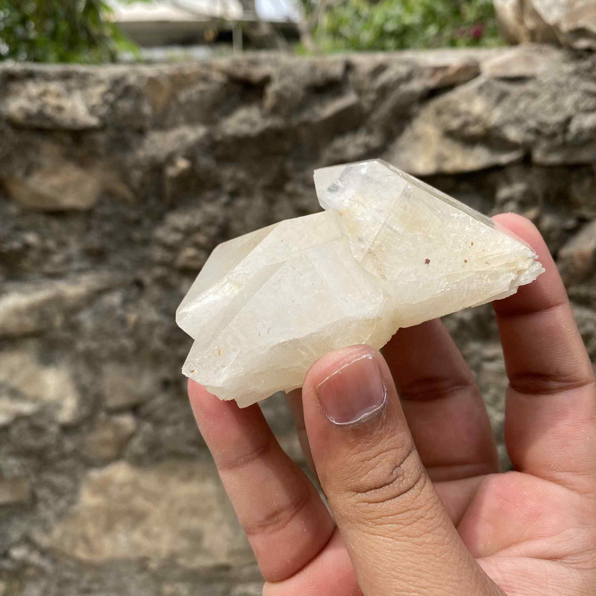 Yellow Quartz Himalayan Cluster 190g Natural Raw Mineral Specimen