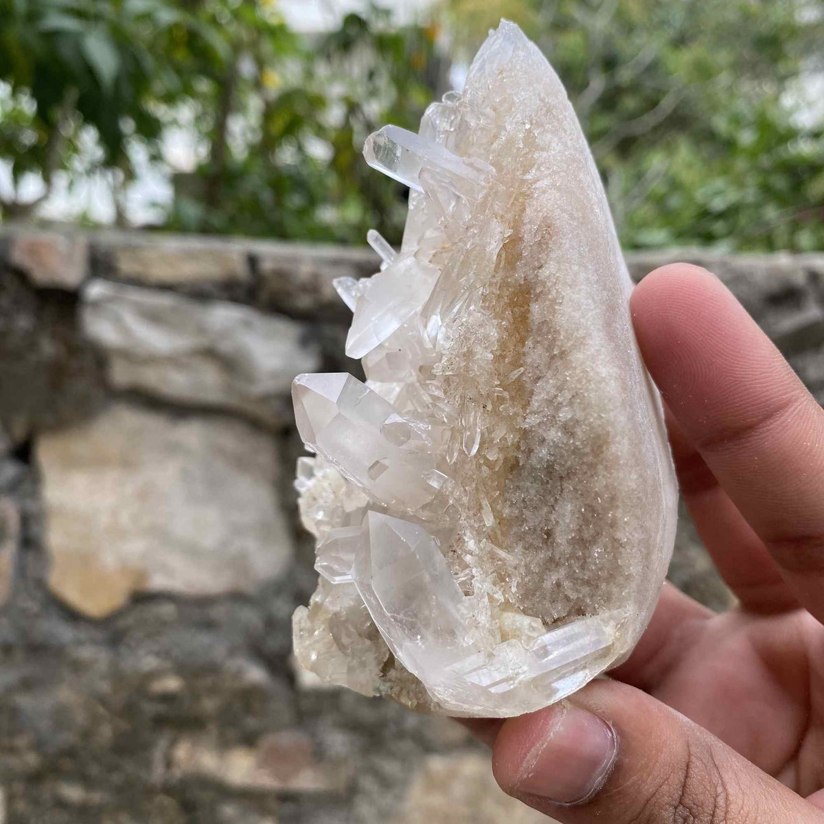 Natural White Quartz Himalayan Collector Cluster Raw Display Mineral