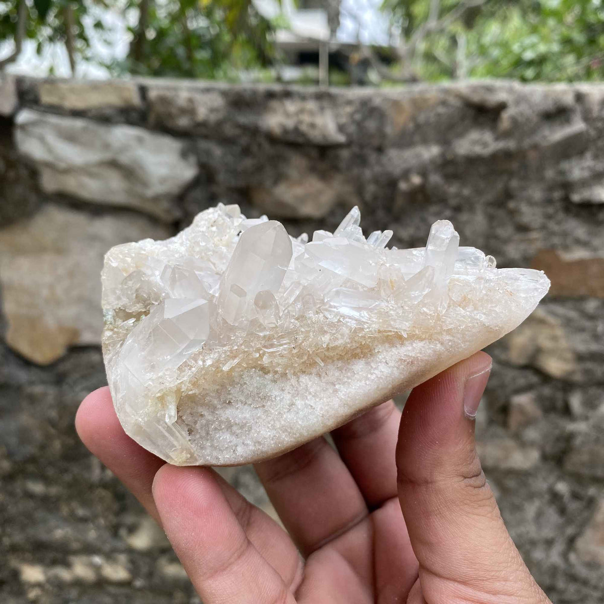 Natural White Quartz Himalayan Collector Cluster Raw Display Mineral