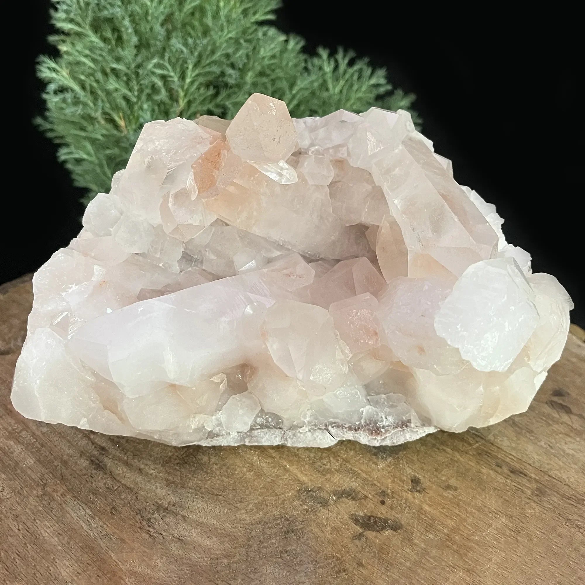 Natural Himalayan Pink Quartz Cluster 2180g Himalayan Quartz