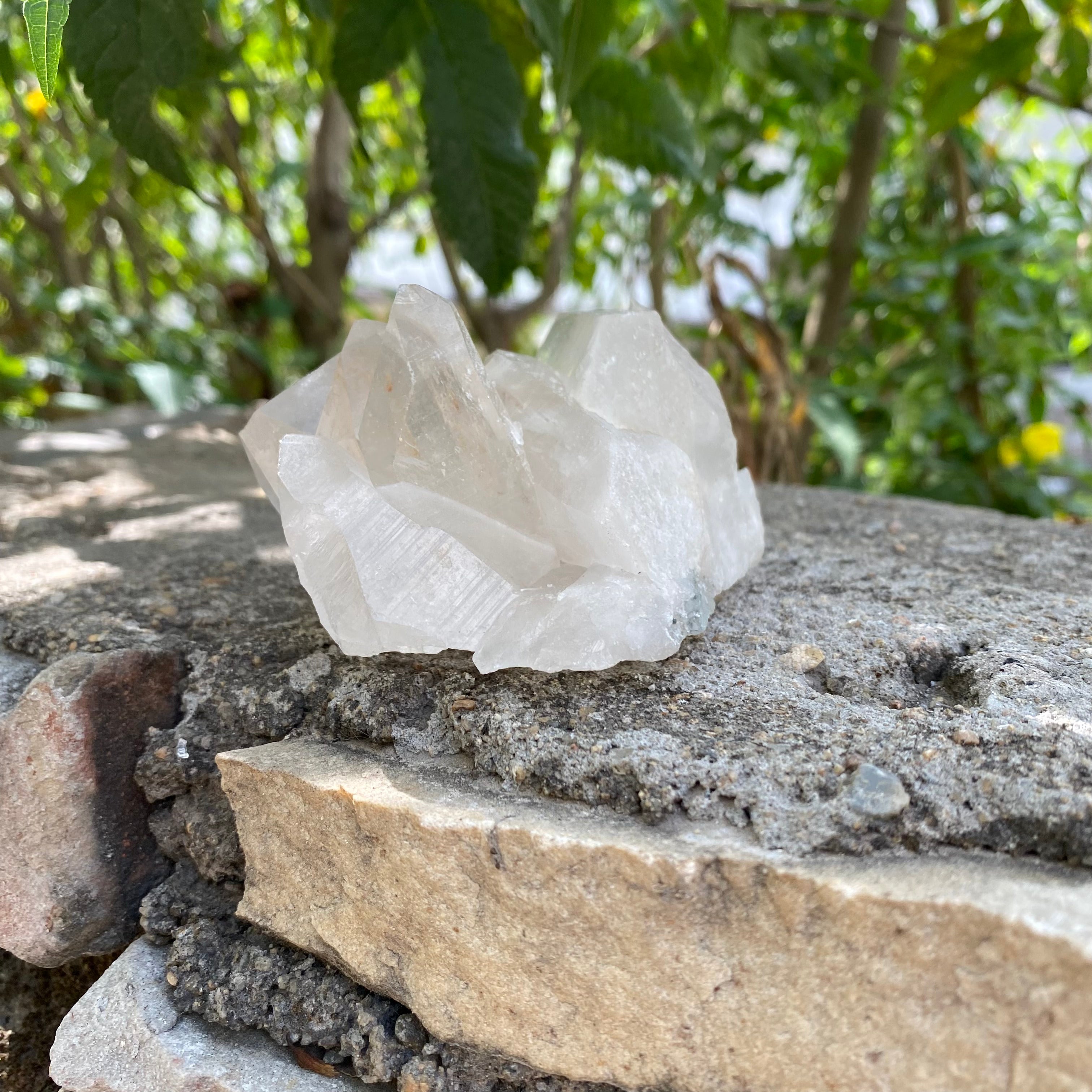 White Quartz Crystal Cluster Energy Gift Himalayan Healing Display Piece