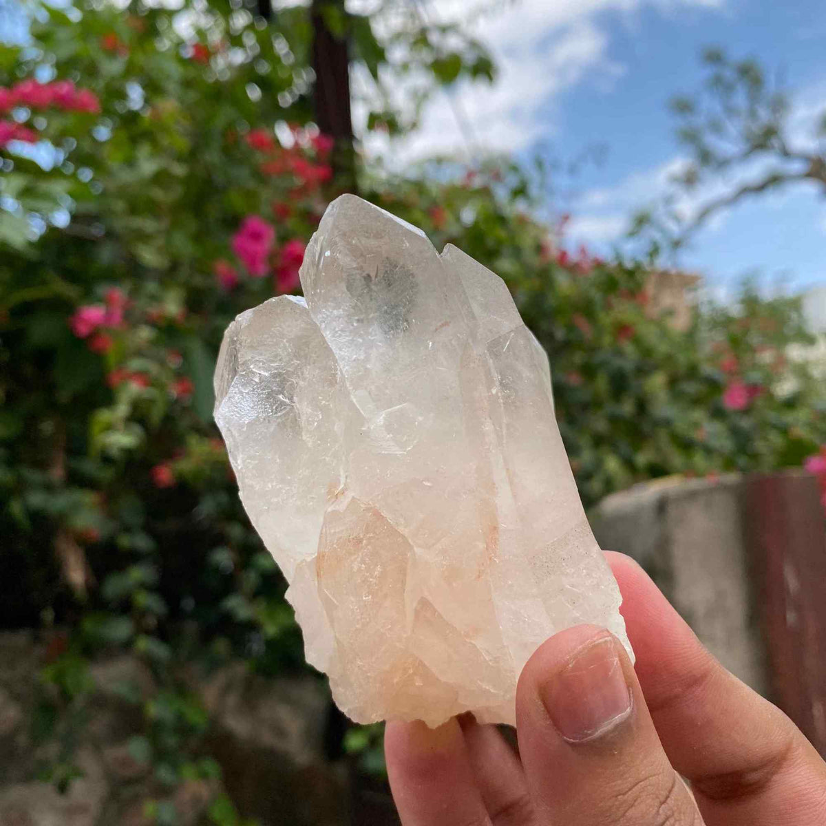White Quartz Cluster Raw Quartz Mineral Cleansing Energy Crystal Meditation