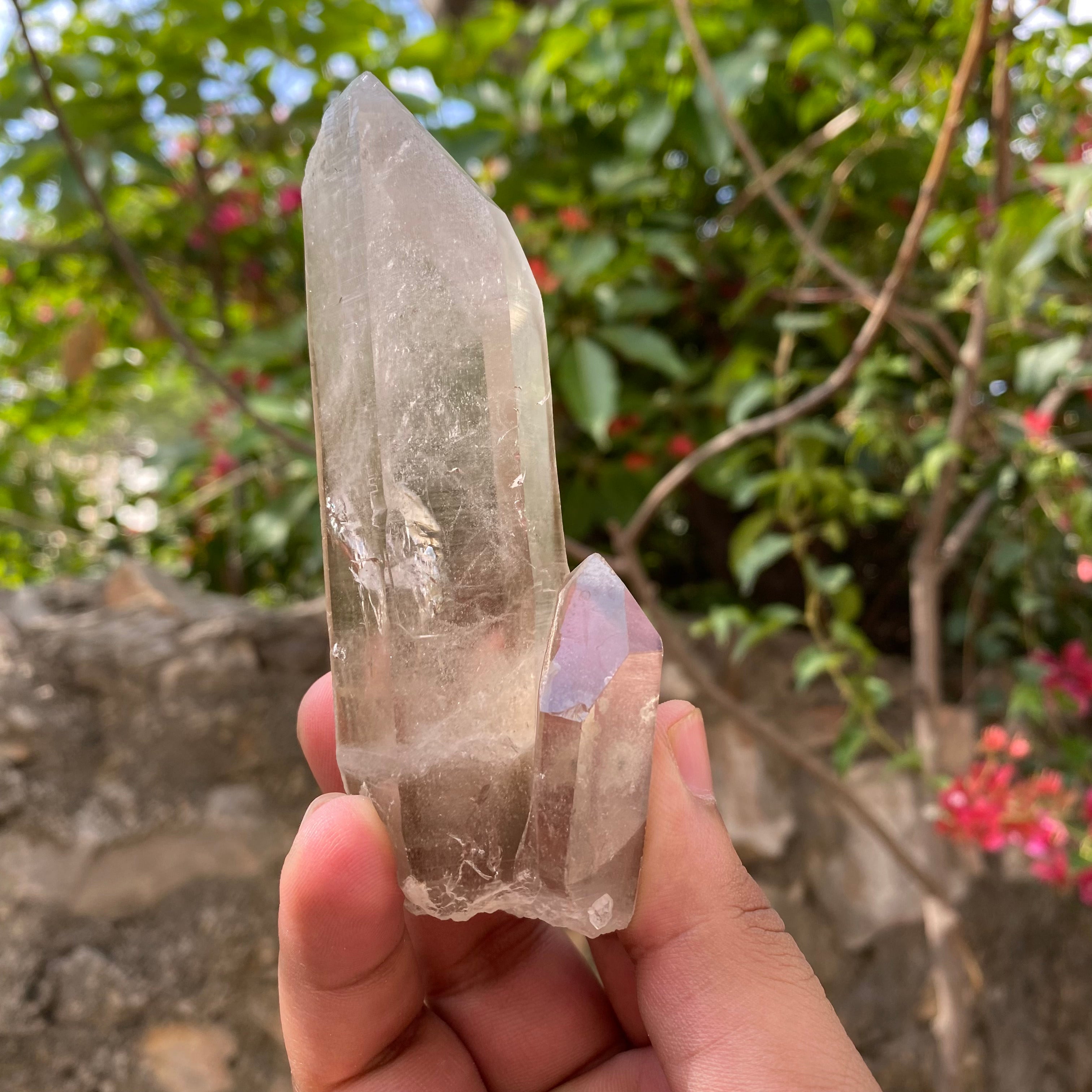 Natural Himalayan White Quartz Crystal Cluster Healing Energy Display Specimen for Meditation Home Décor Crystal Healing and Energy Cleansing