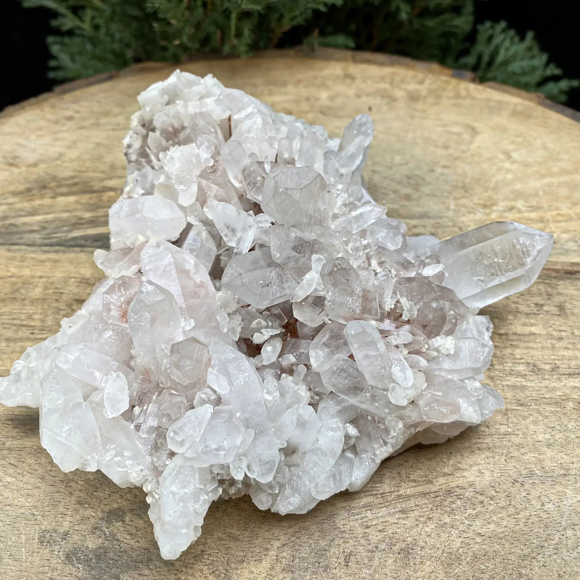 Natural Himalayan Pink Quartz Cluster 450g Himalayan Quartz