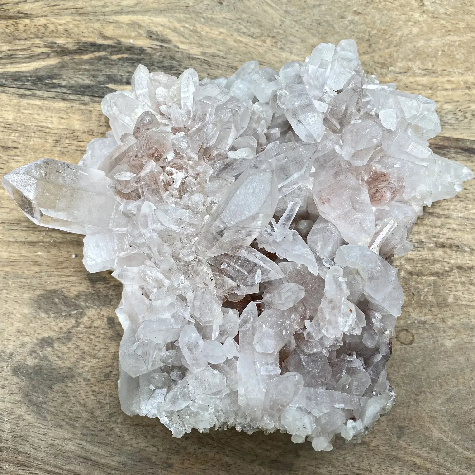 Natural Himalayan Pink Quartz Cluster 450g Himalayan Quartz