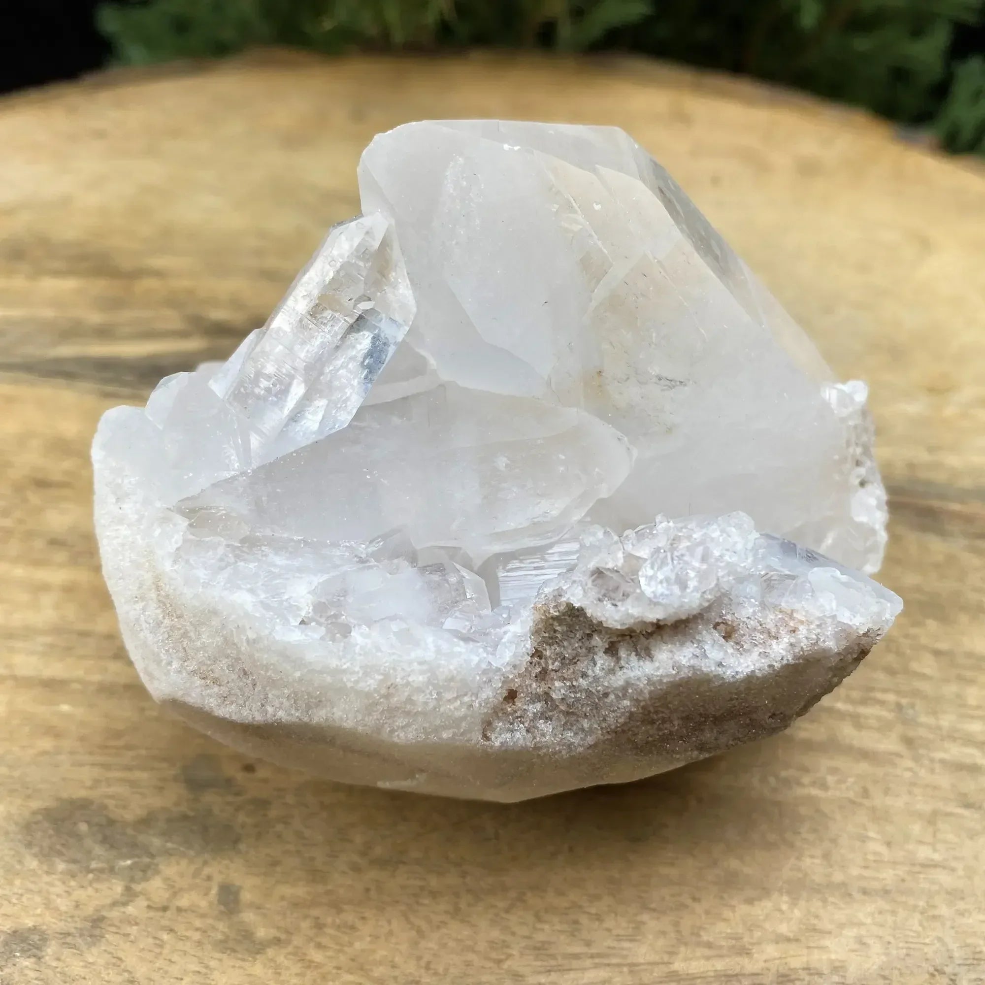 Natural Himalayan White Quartz Cluster 330g Himalayan Quartz