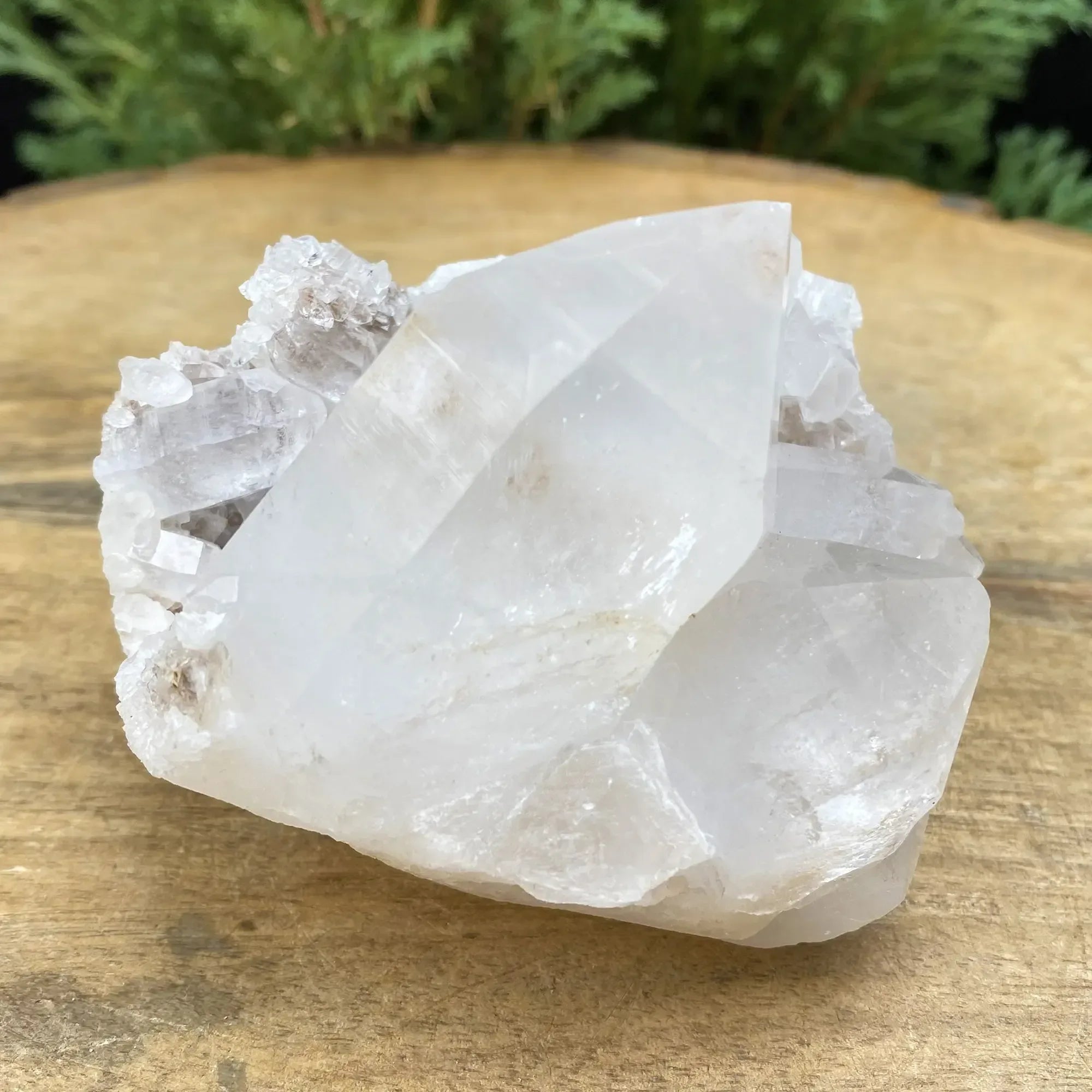 Natural Himalayan White Quartz Cluster 330g Himalayan Quartz
