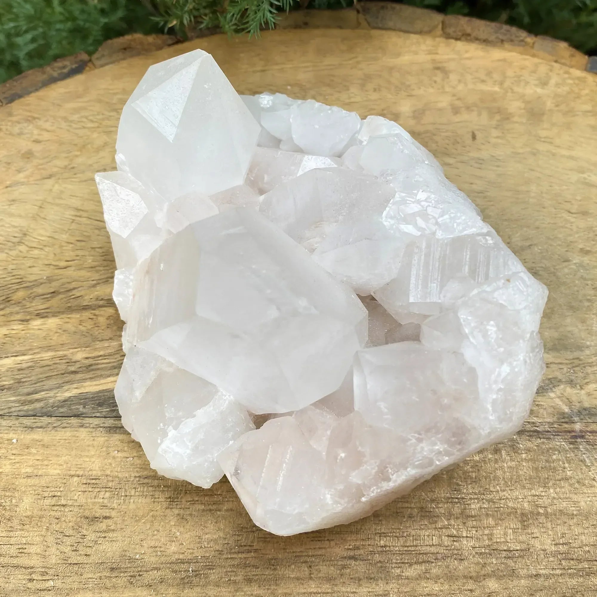 Natural Himalayan White Quartz Cluster 385g Himalayan Quartz