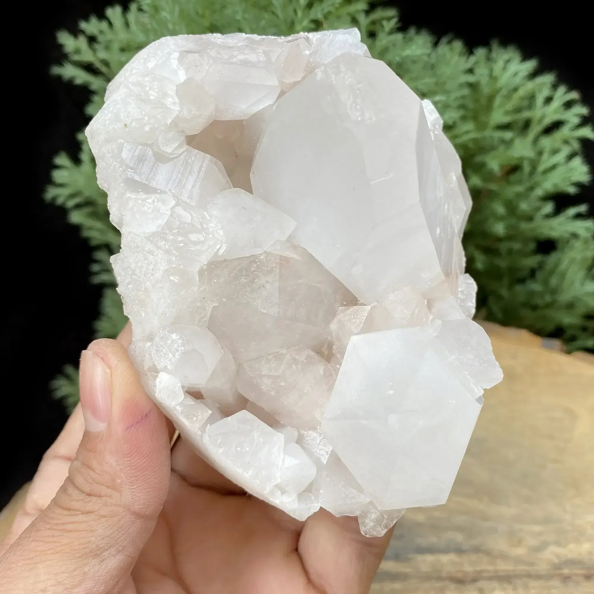 Natural Himalayan White Quartz Cluster 385g Himalayan Quartz