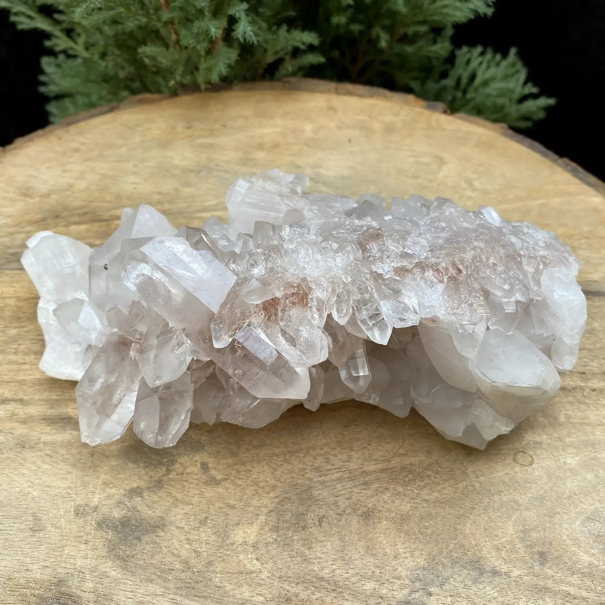 Natural Himalayan Pink Quartz Cluster 835g Himalayan Quartz