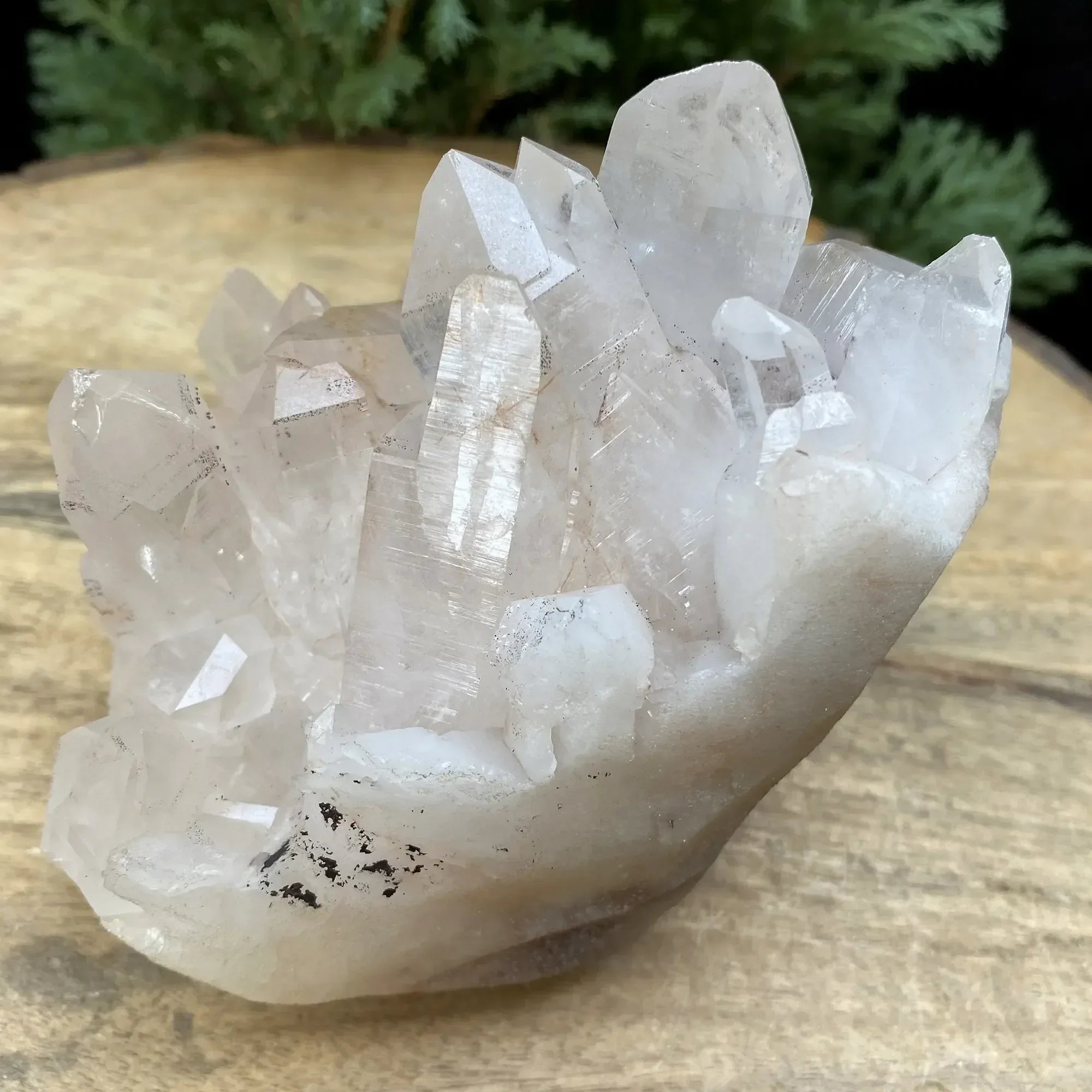 Natural Himalayan Pink Quartz Cluster 745g Himalayan Quartz