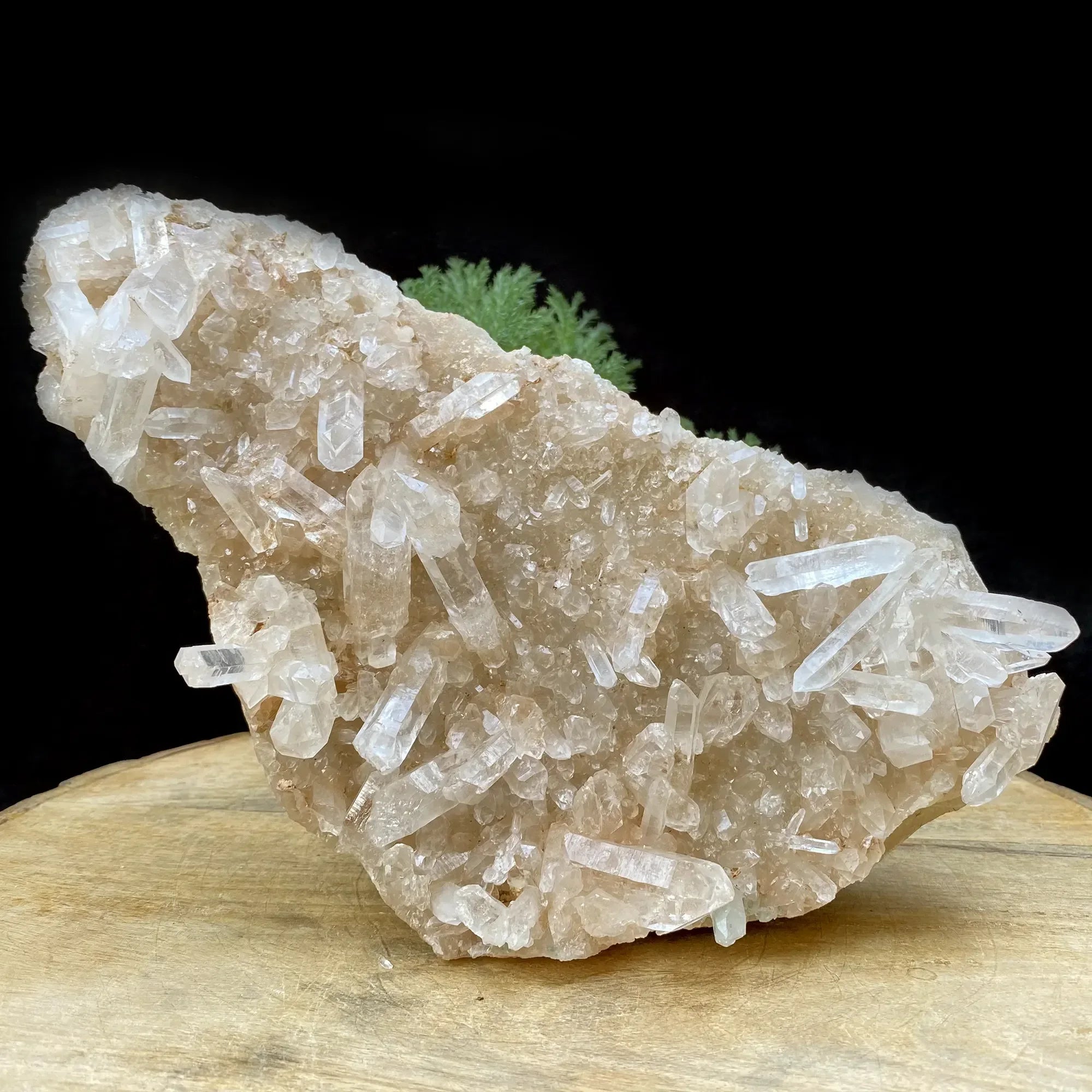 Natural Himalayan Pink Quartz Cluster 1615g Himalayan Quartz