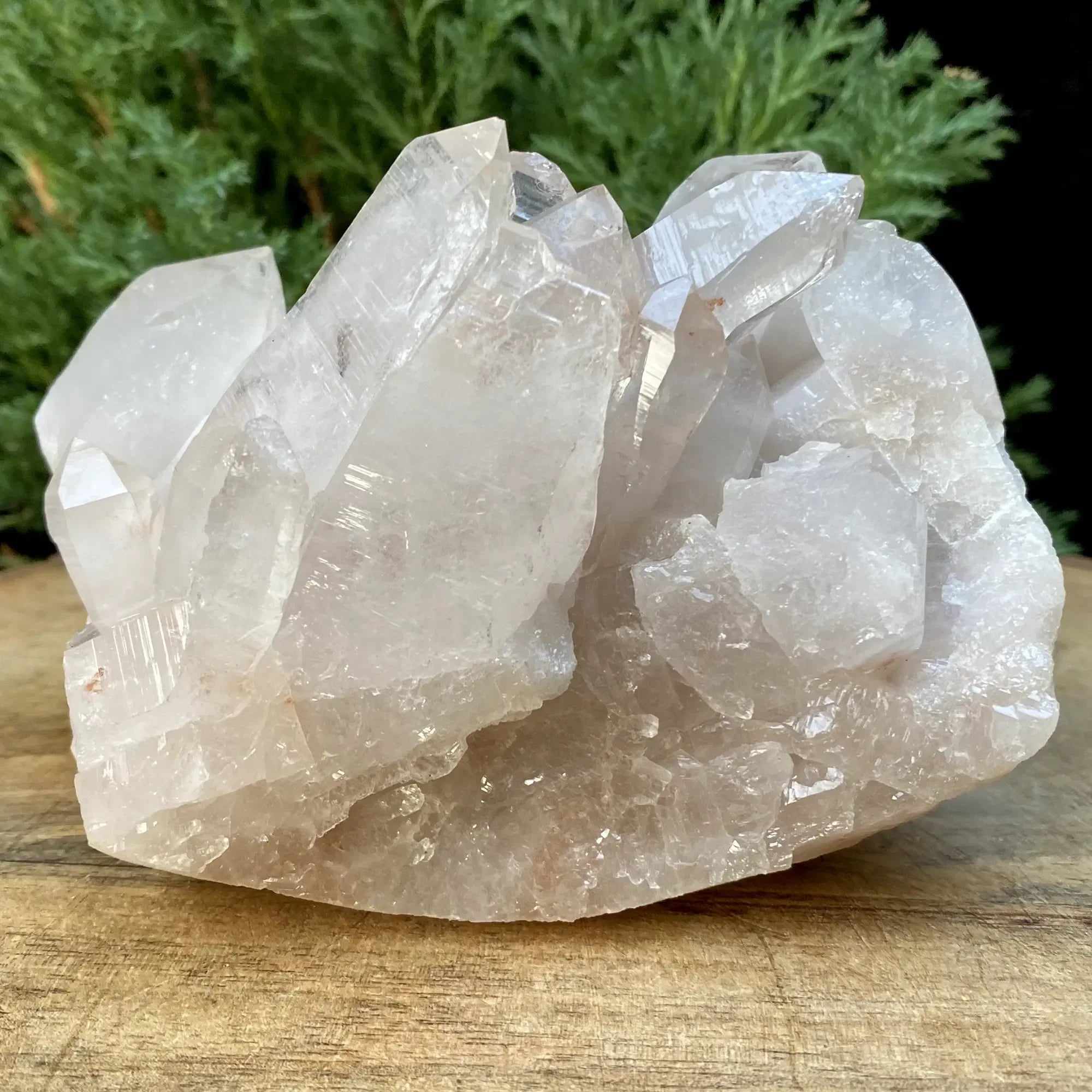 Natural Himalayan Pink Quartz Cluster 640g Himalayan Quartz