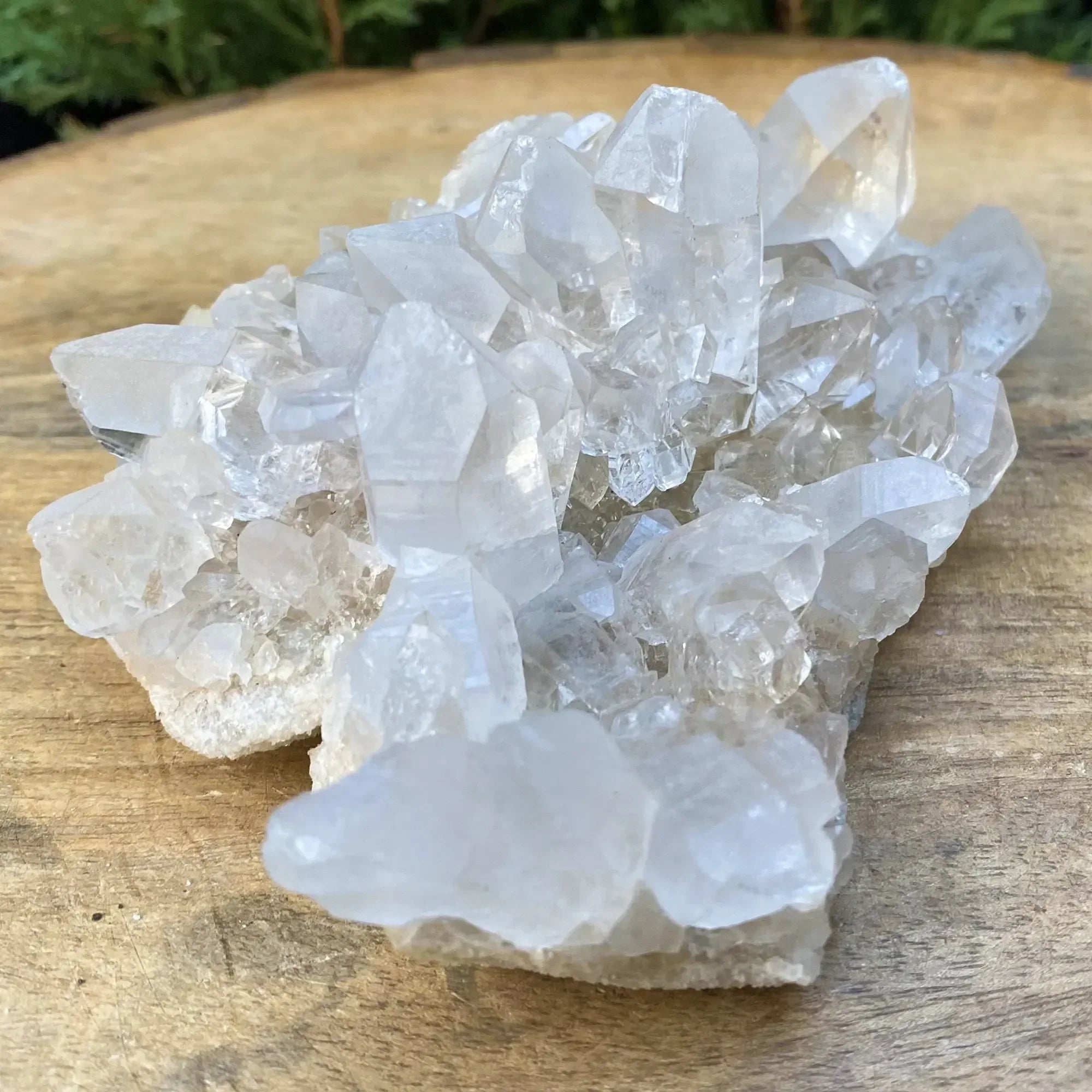 Natural Himalayan White Quartz Cluster 385g Himalayan Quartz