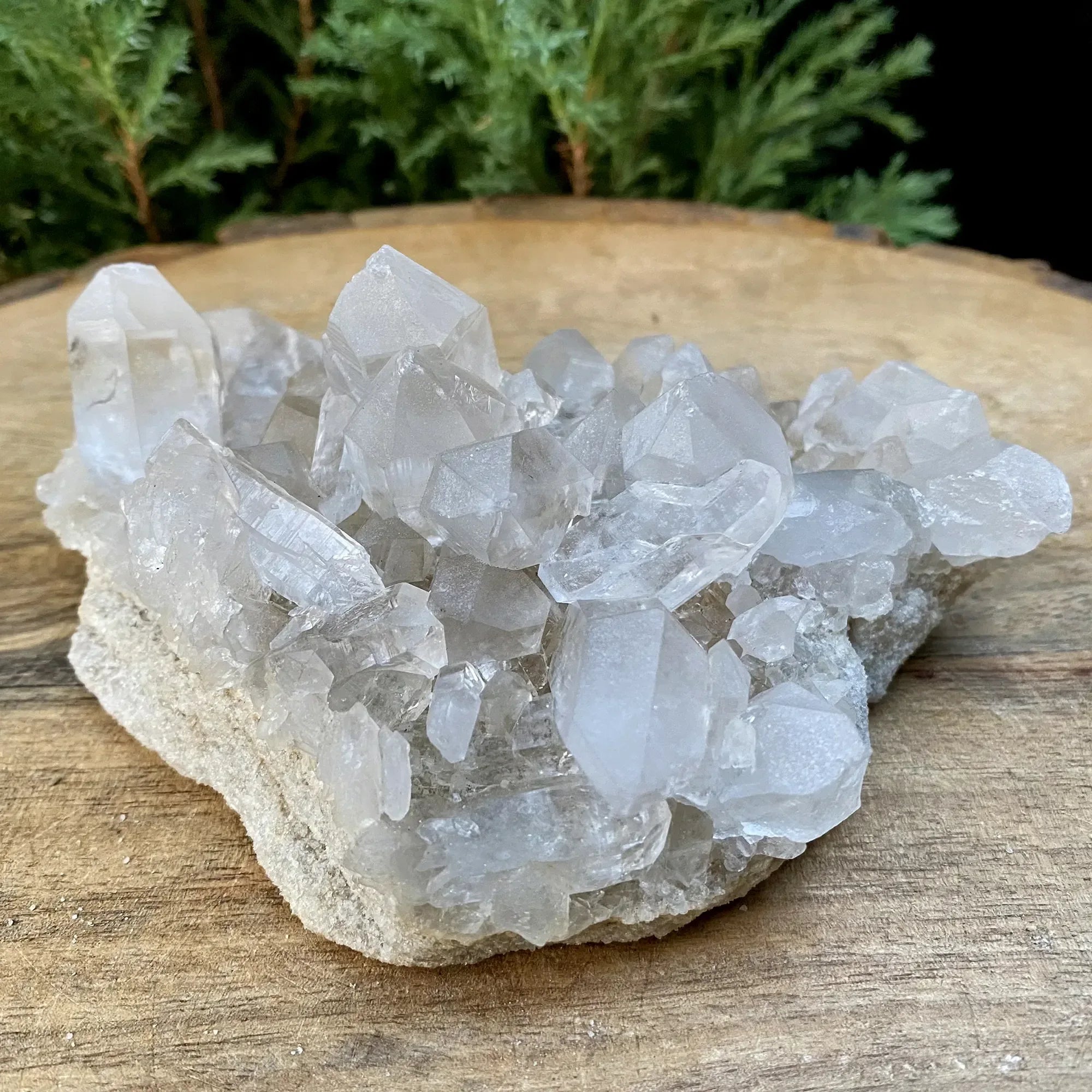 Natural Himalayan White Quartz Cluster 385g Himalayan Quartz
