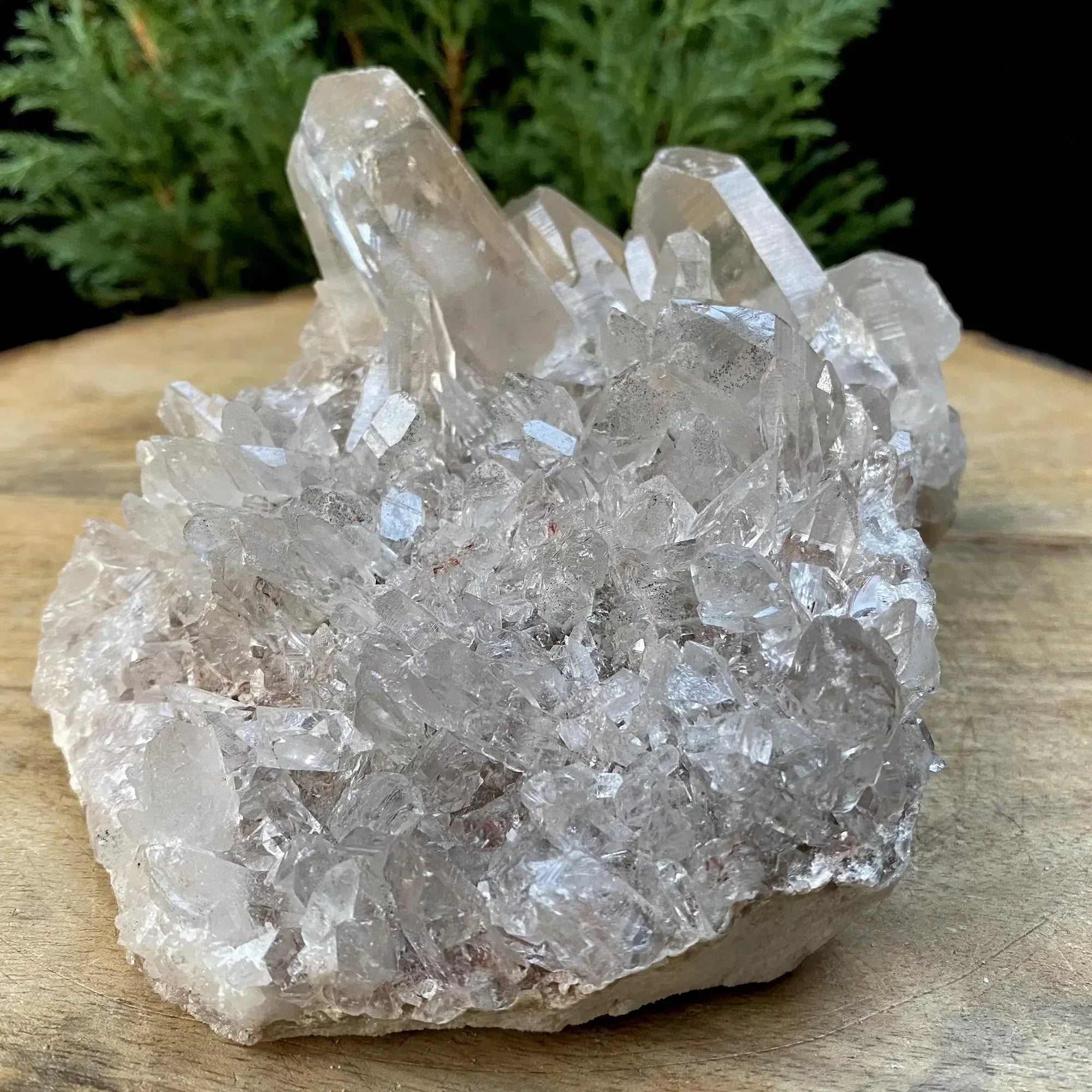 Natural Himalayan Pink Quartz Cluster 850g Himalayan Quartz