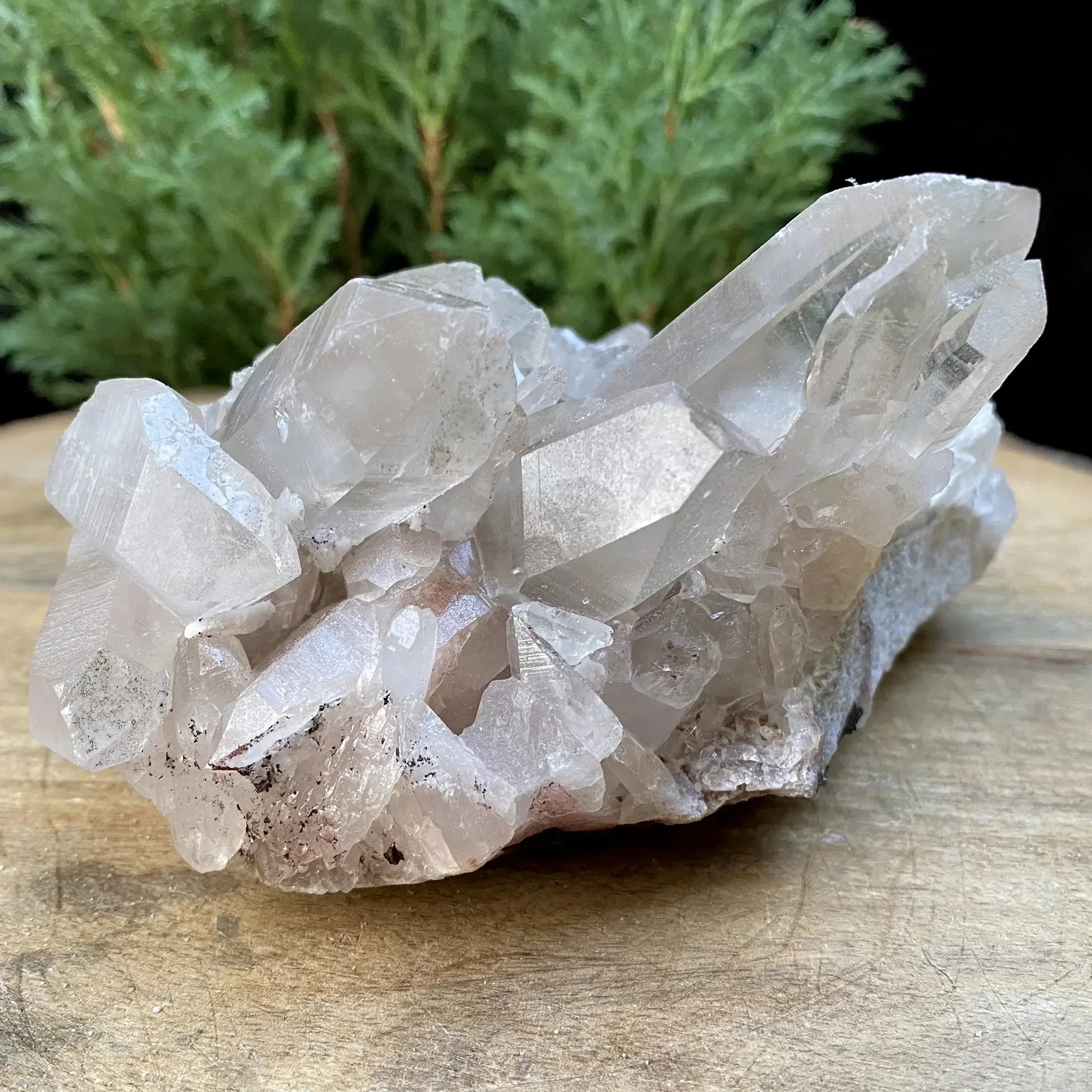Natural Himalayan Pink Quartz Cluster 850g Himalayan Quartz
