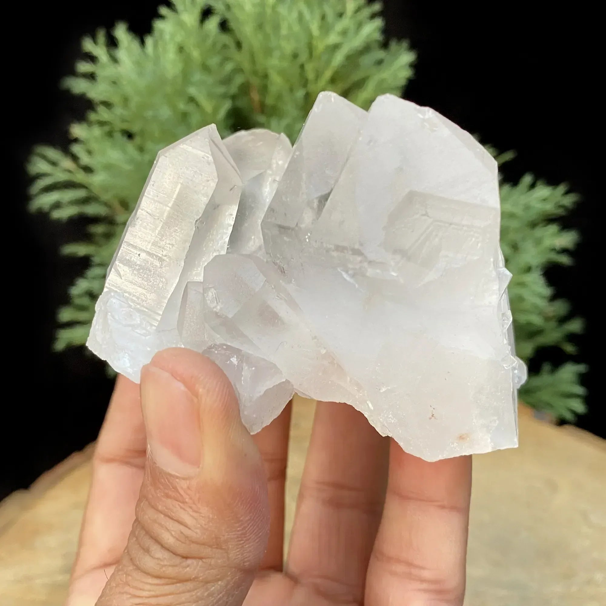 Natural Himalayan White Quartz Cluster 255g Himalayan Quartz