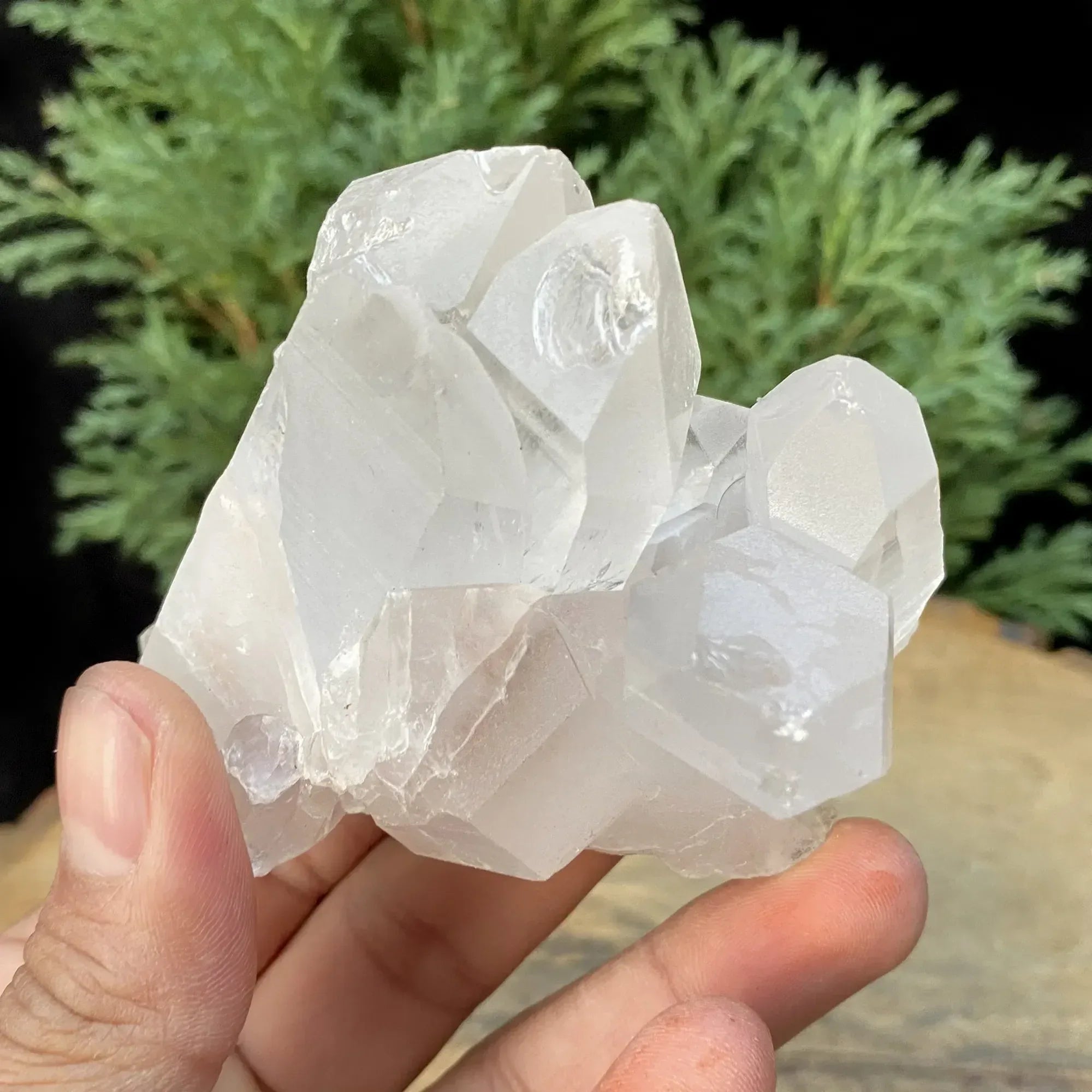 Natural Himalayan White Quartz Cluster 255g Himalayan Quartz